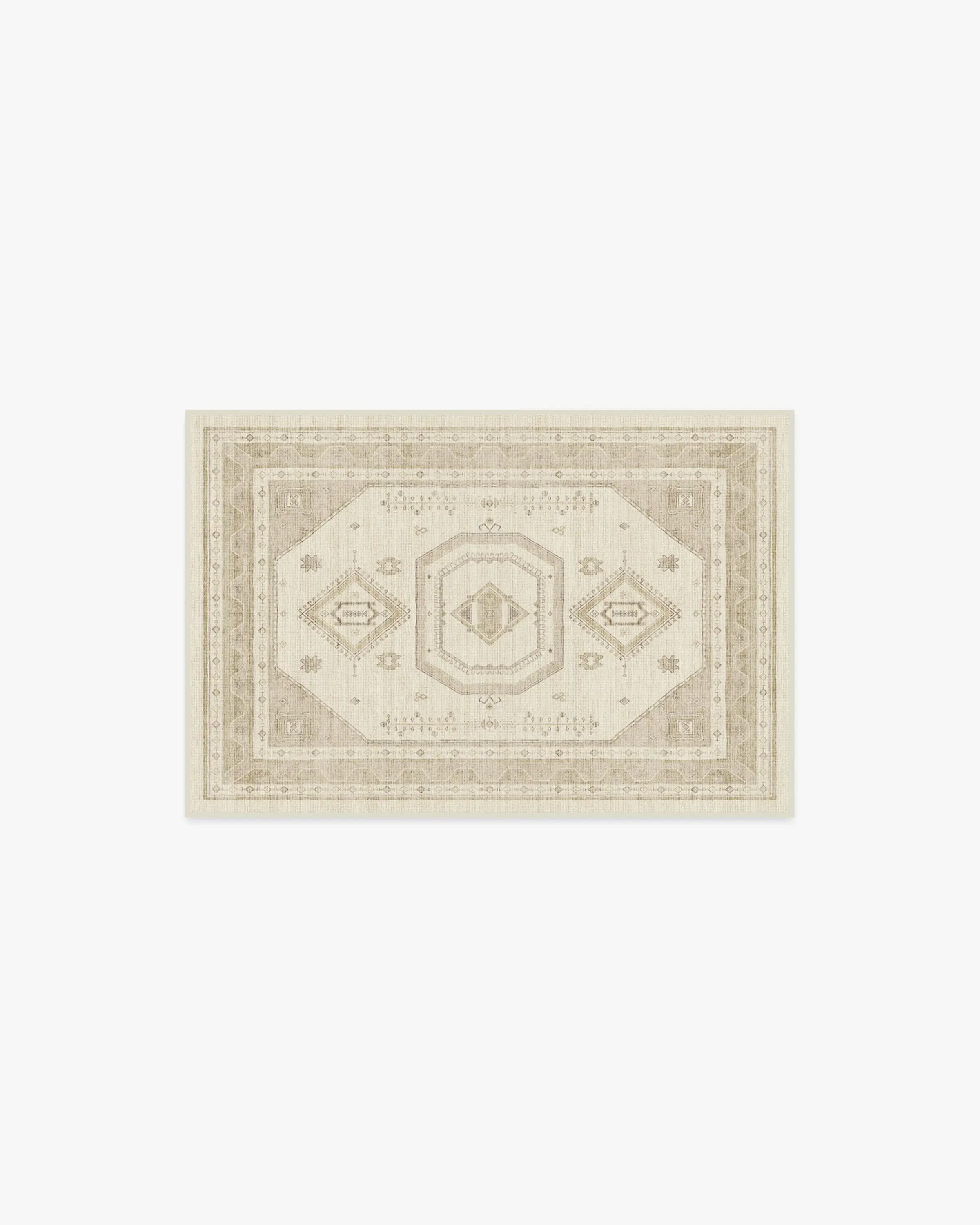 Small Area Rug Machine Washable - Ivory image
