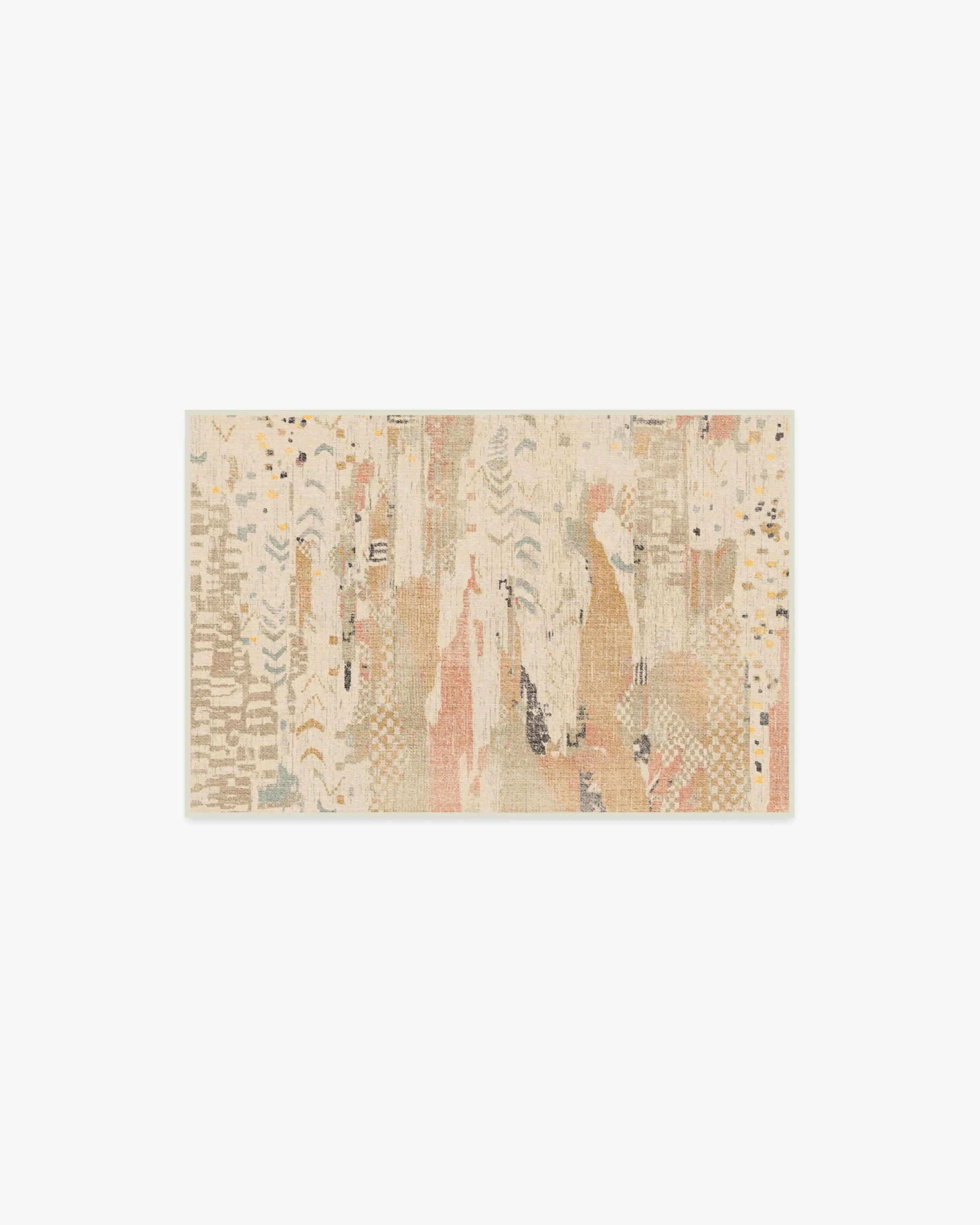 Small Area Rug Machine Washable - Ivory image