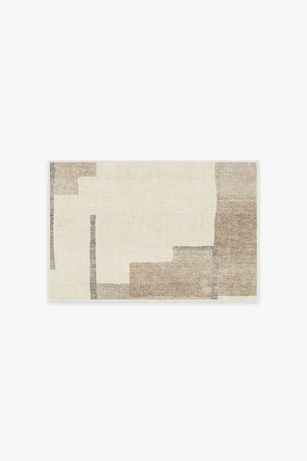 Small Area Rug Machine Washable - Ivory image