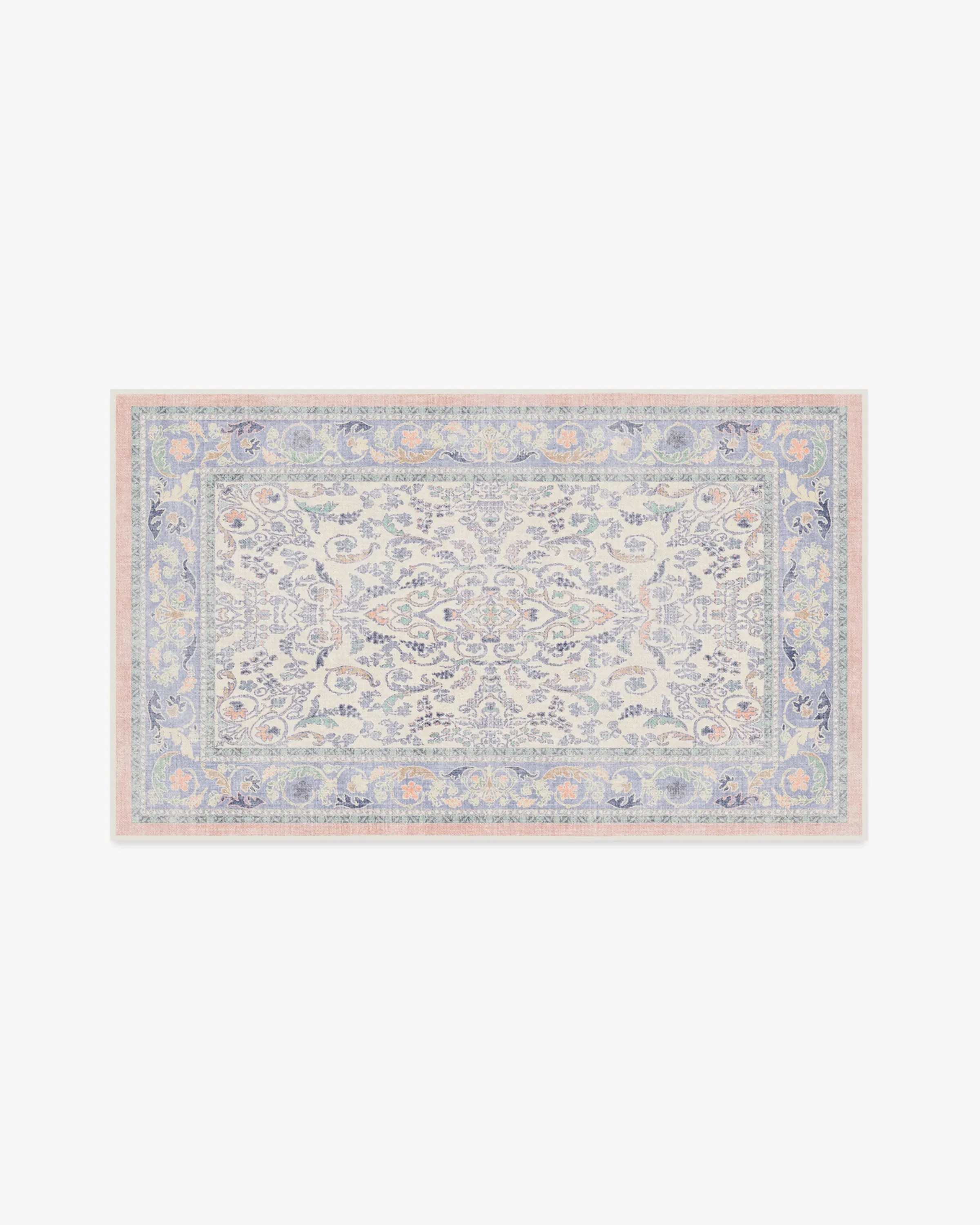 Small Area Rug Machine Washable - Lavender