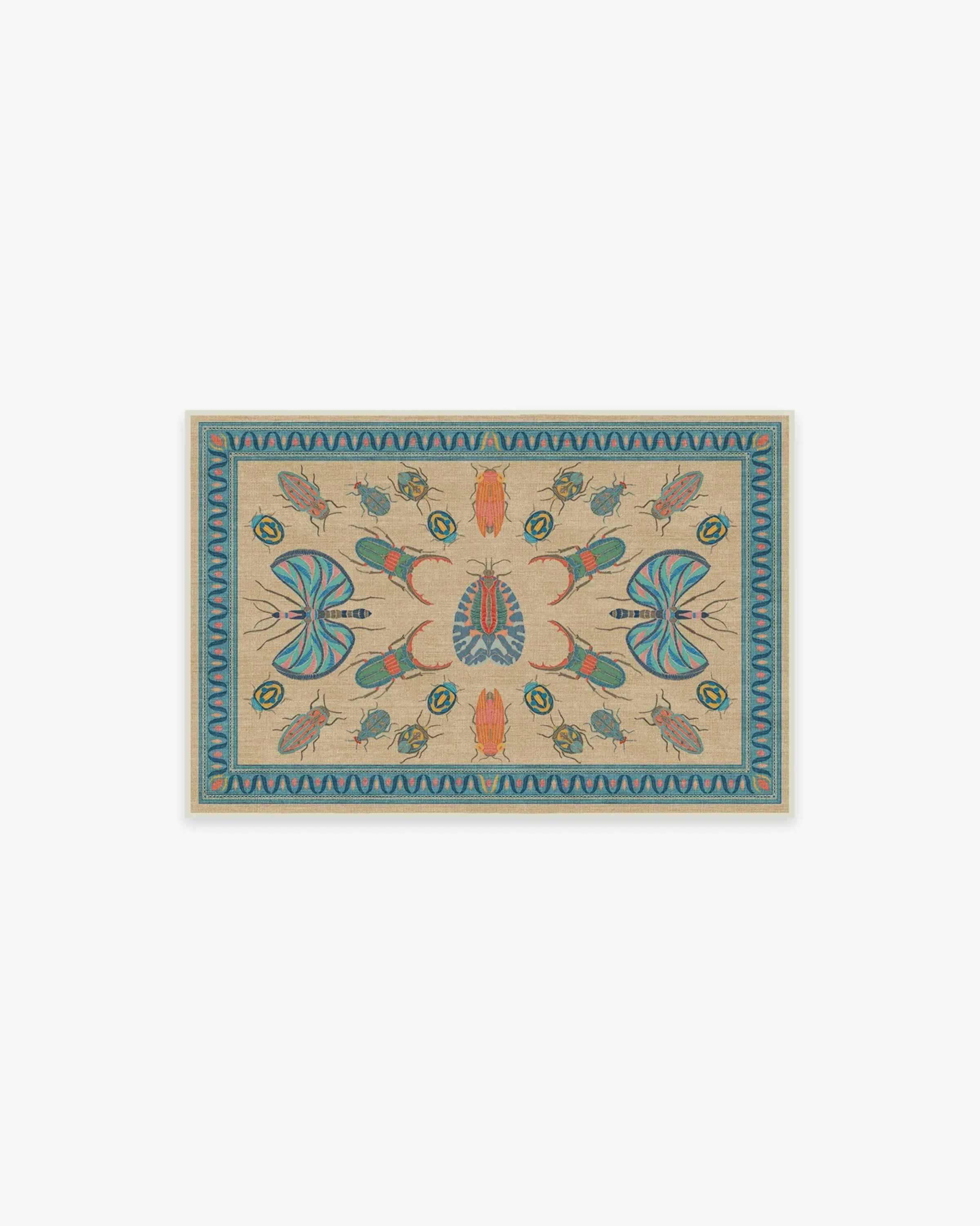 Small Area Rug Machine Washable - Multicolor image