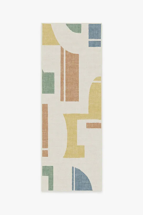 Small Area Rug Machine Washable - Multicolor