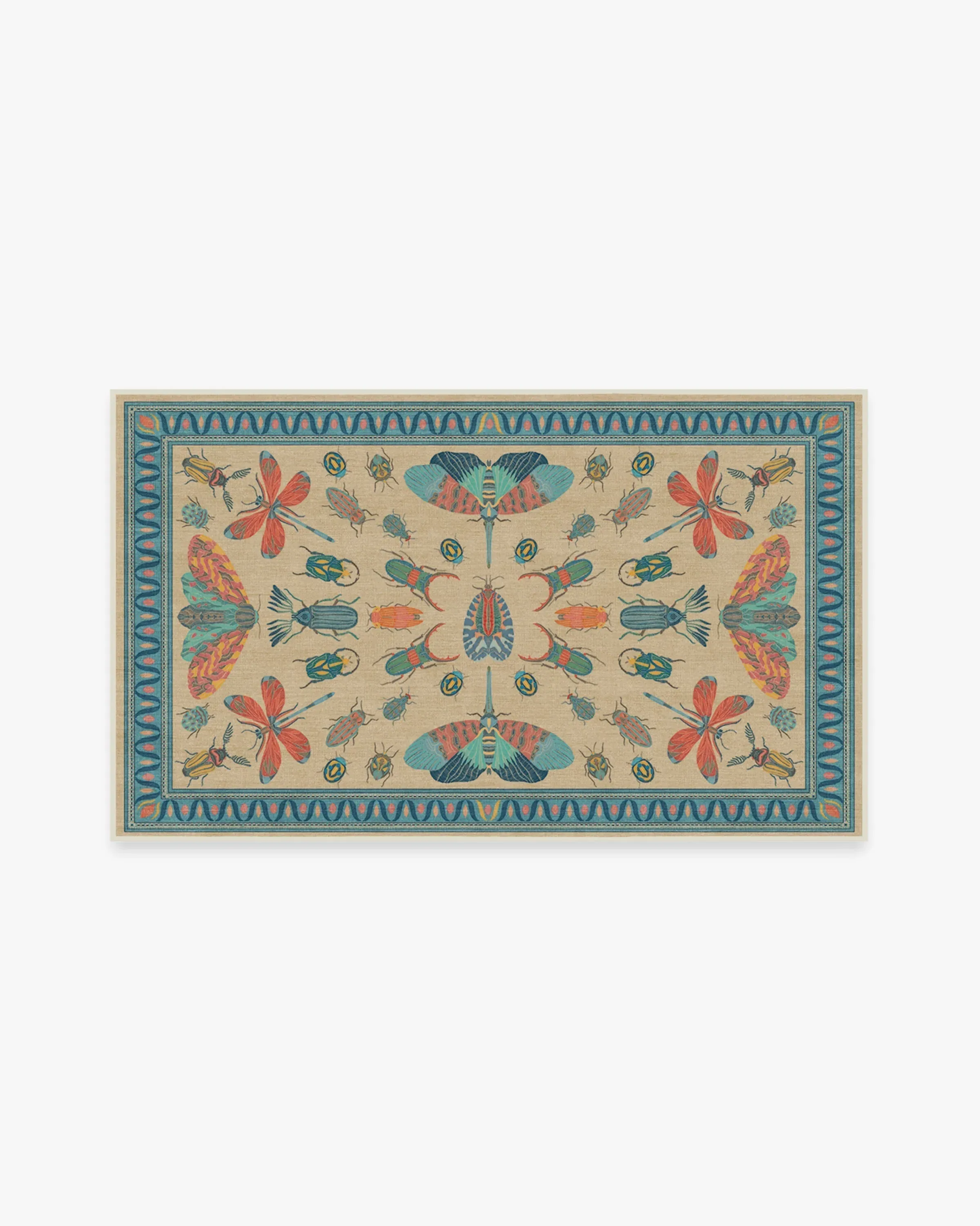 Small Area Rug Machine Washable - Multicolor