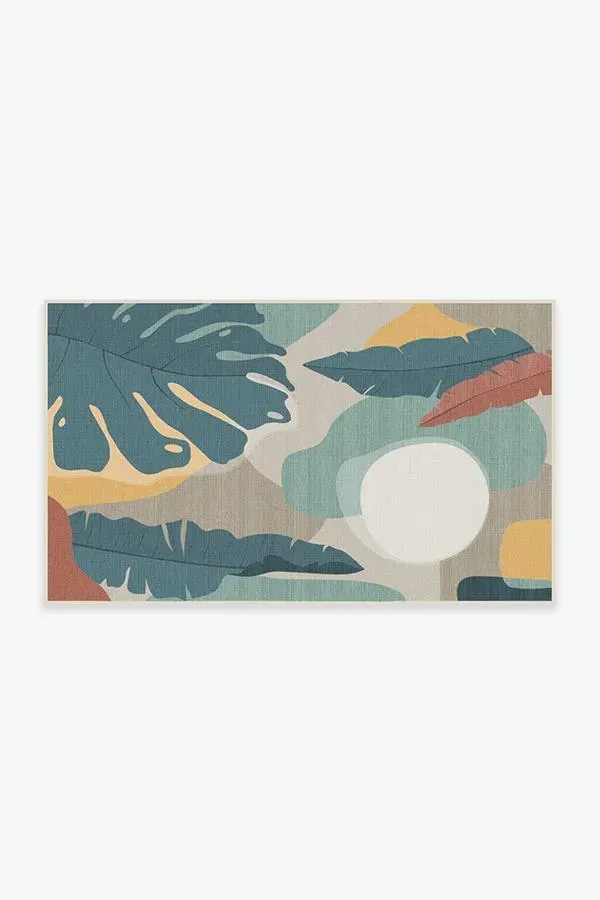 Small Area Rug Machine Washable - Multicolor image