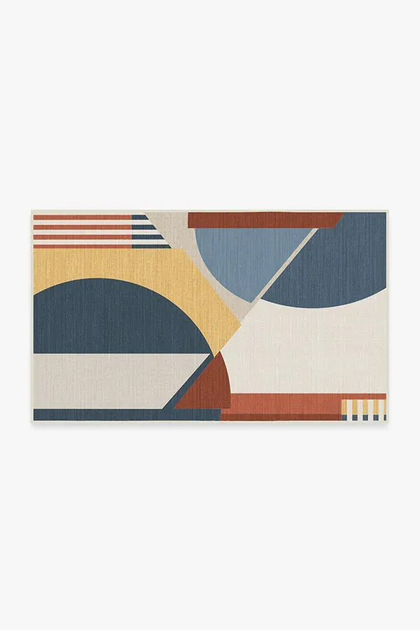 Small Area Rug Machine Washable - Multicolor image