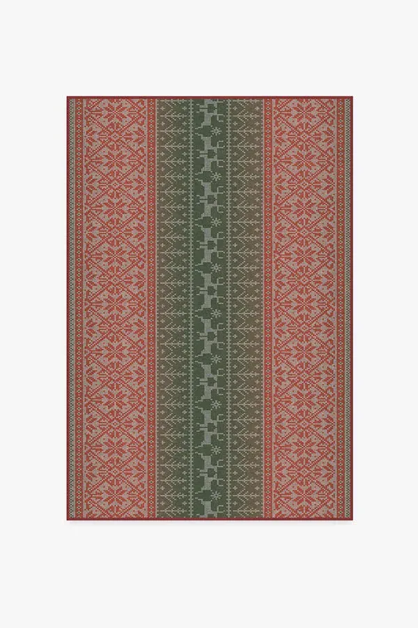 Small Area Rug Machine Washable - Multicolour