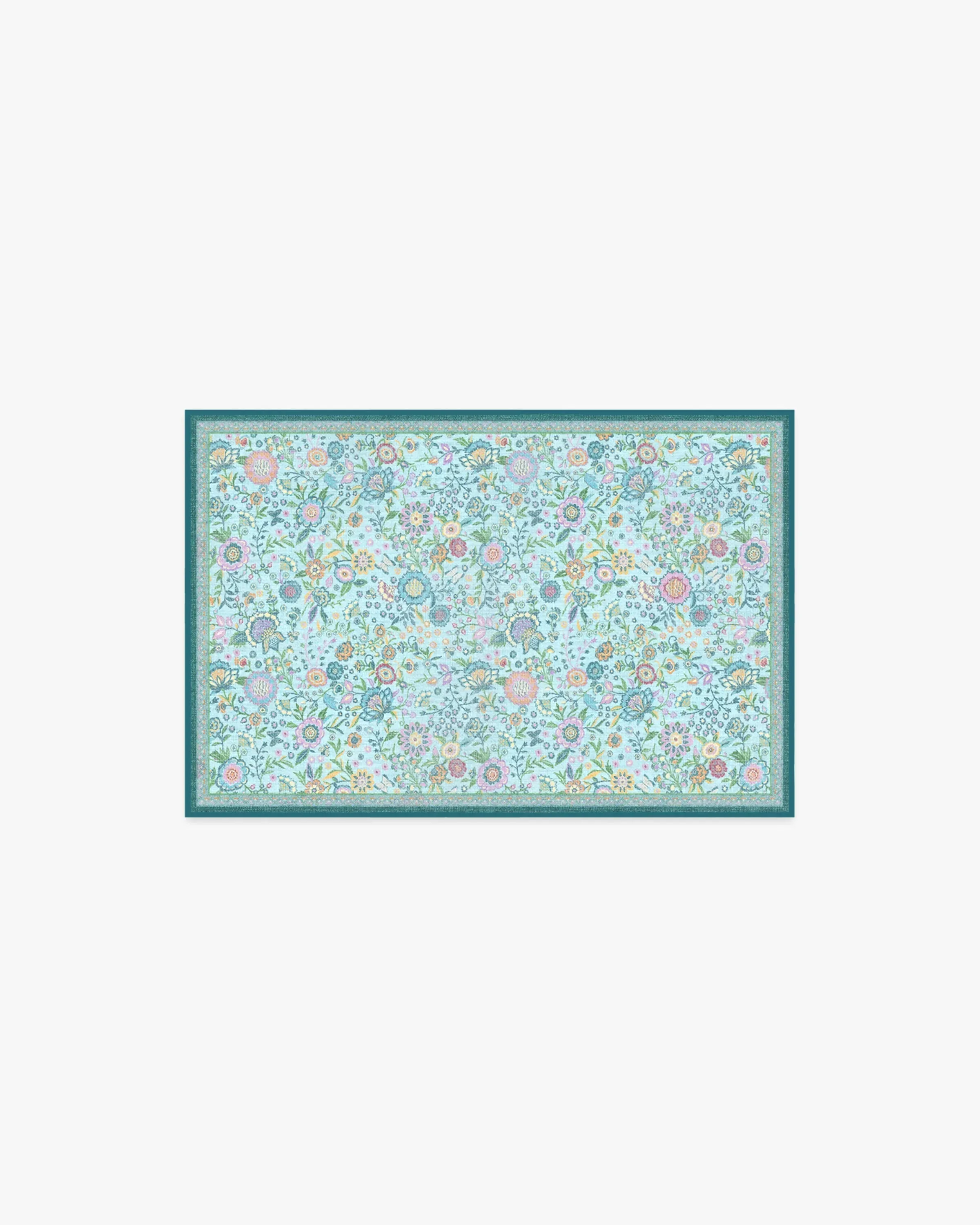 Small Area Rug Machine Washable - Multicolour image