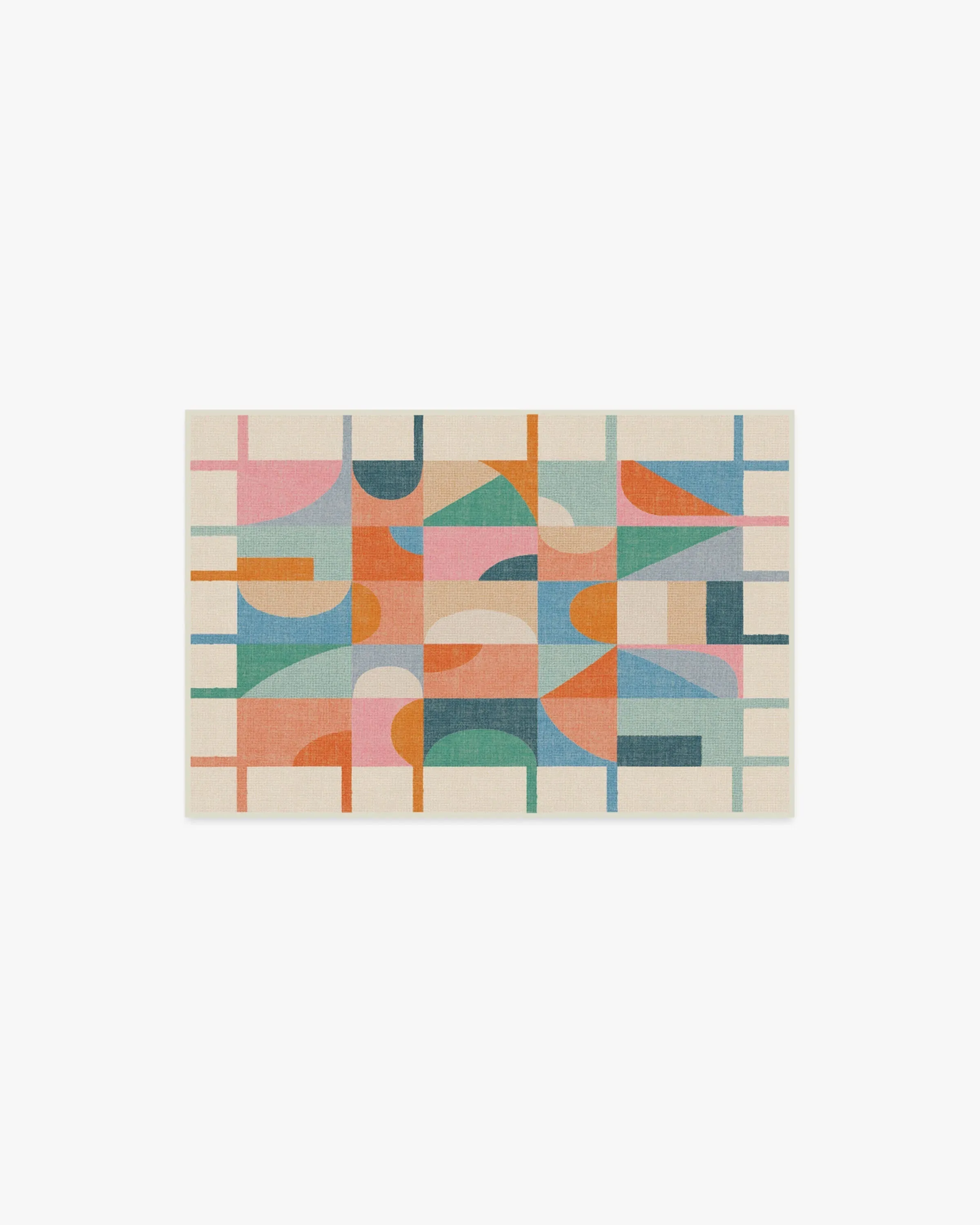 Small Area Rug Machine Washable - Multicolour image