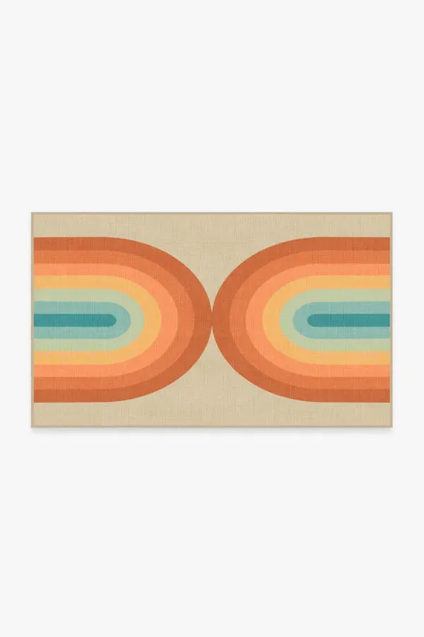 Small Area Rug Machine Washable - Multicolour image