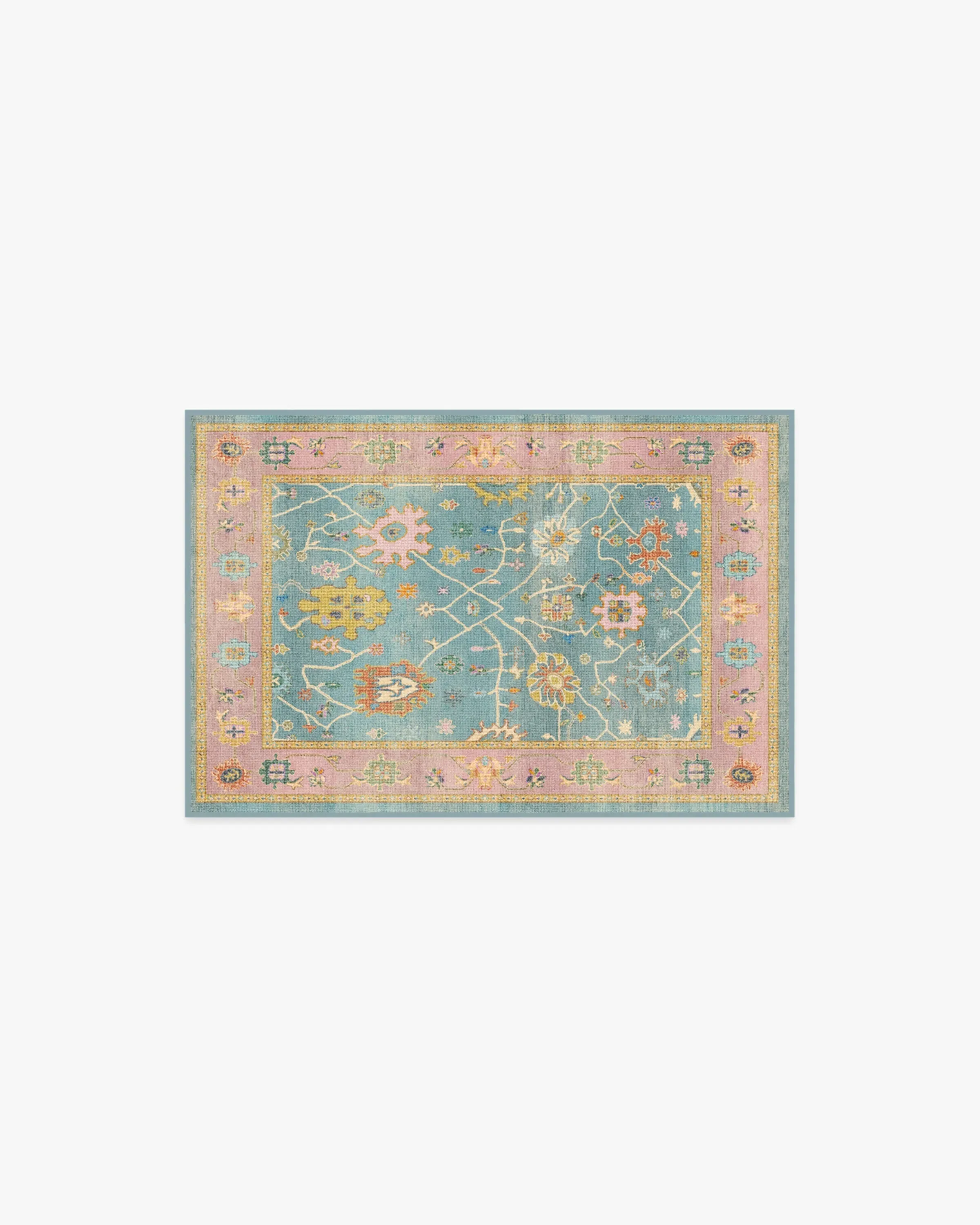 Small Area Rug Machine Washable - Multicolour image