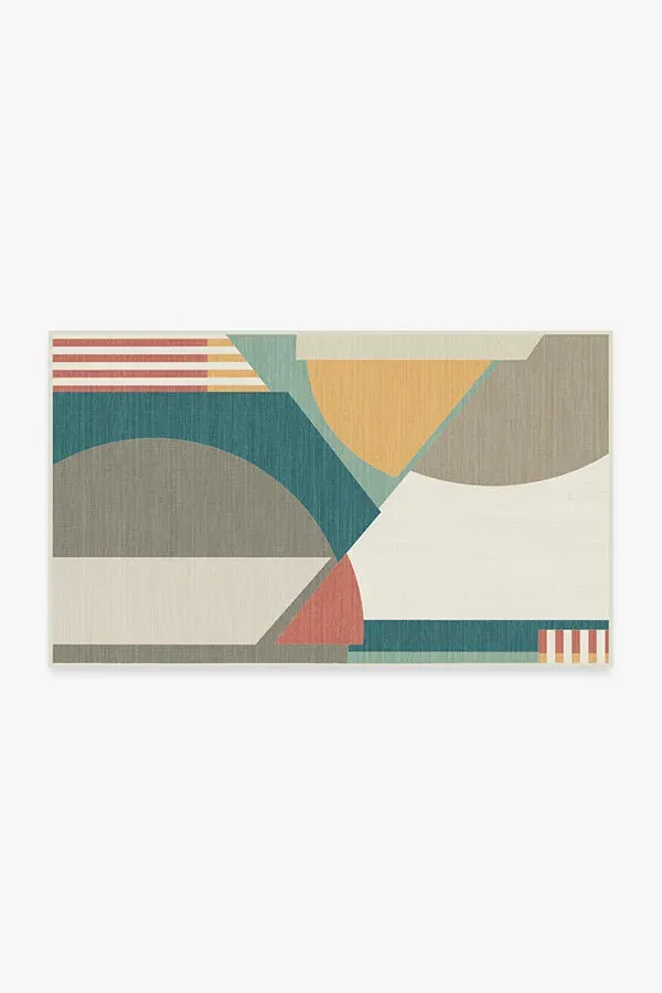 Small Area Rug Machine Washable - Multicolour image