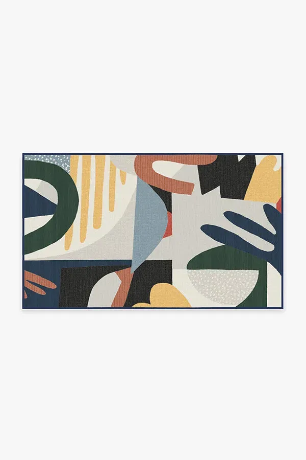 Small Area Rug Machine Washable - Multicolour image