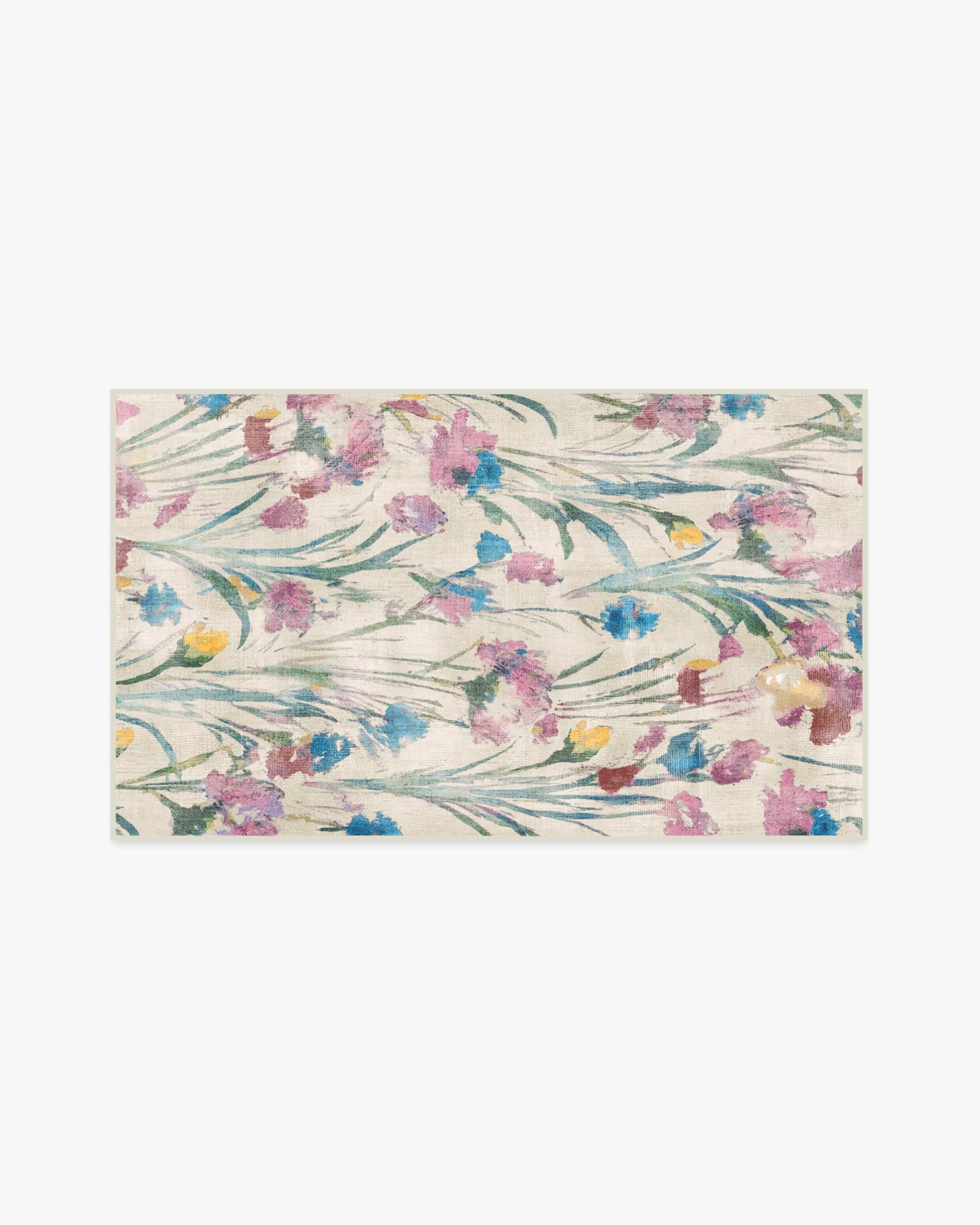 Small Area Rug Machine Washable - Multicolour
