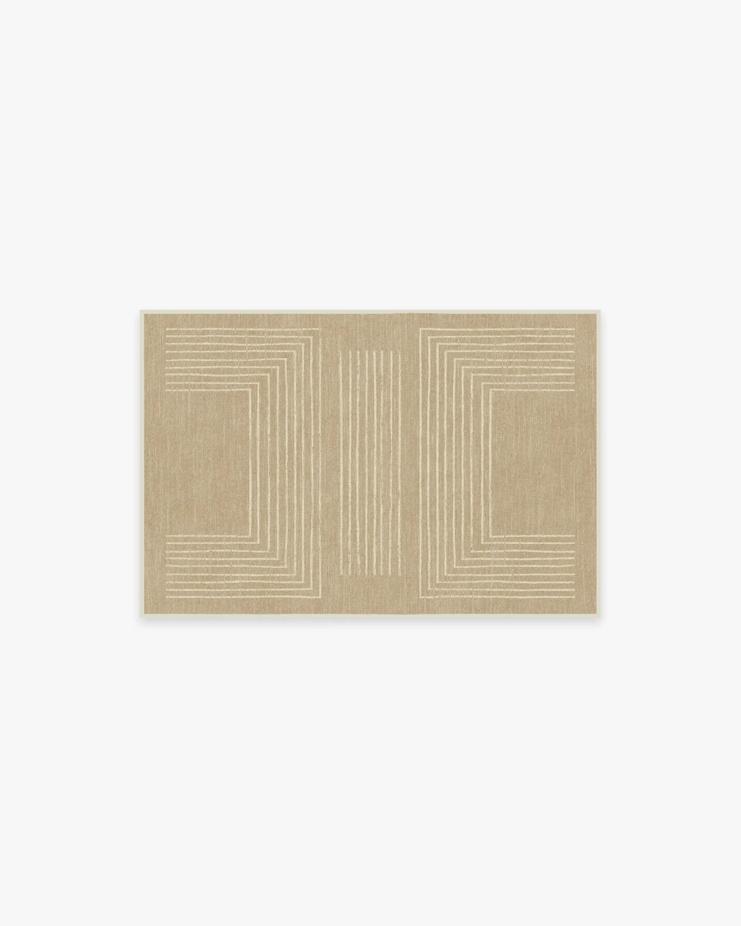 Small Area Rug Machine Washable - Natural image