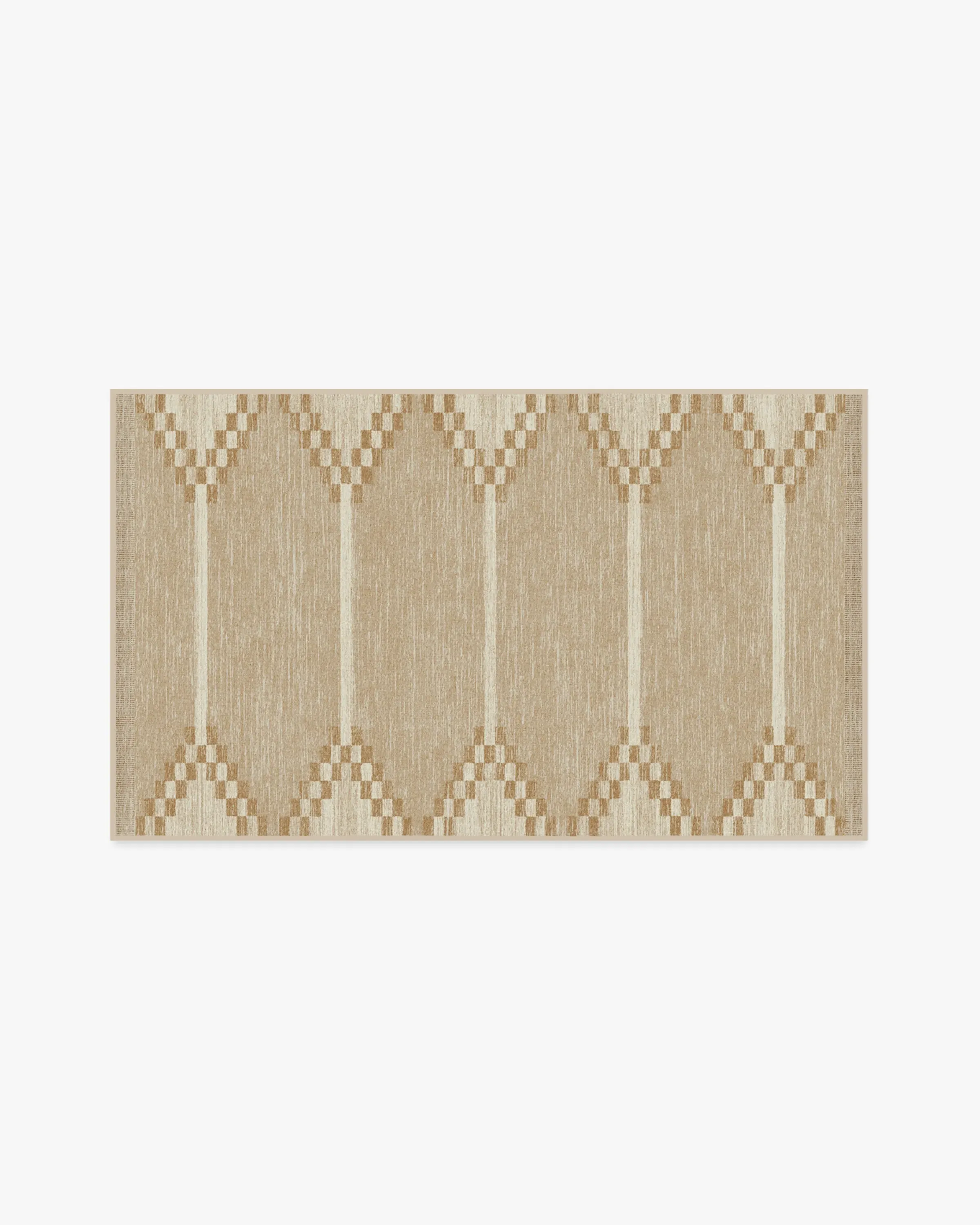 Small Area Rug Machine Washable - Natural