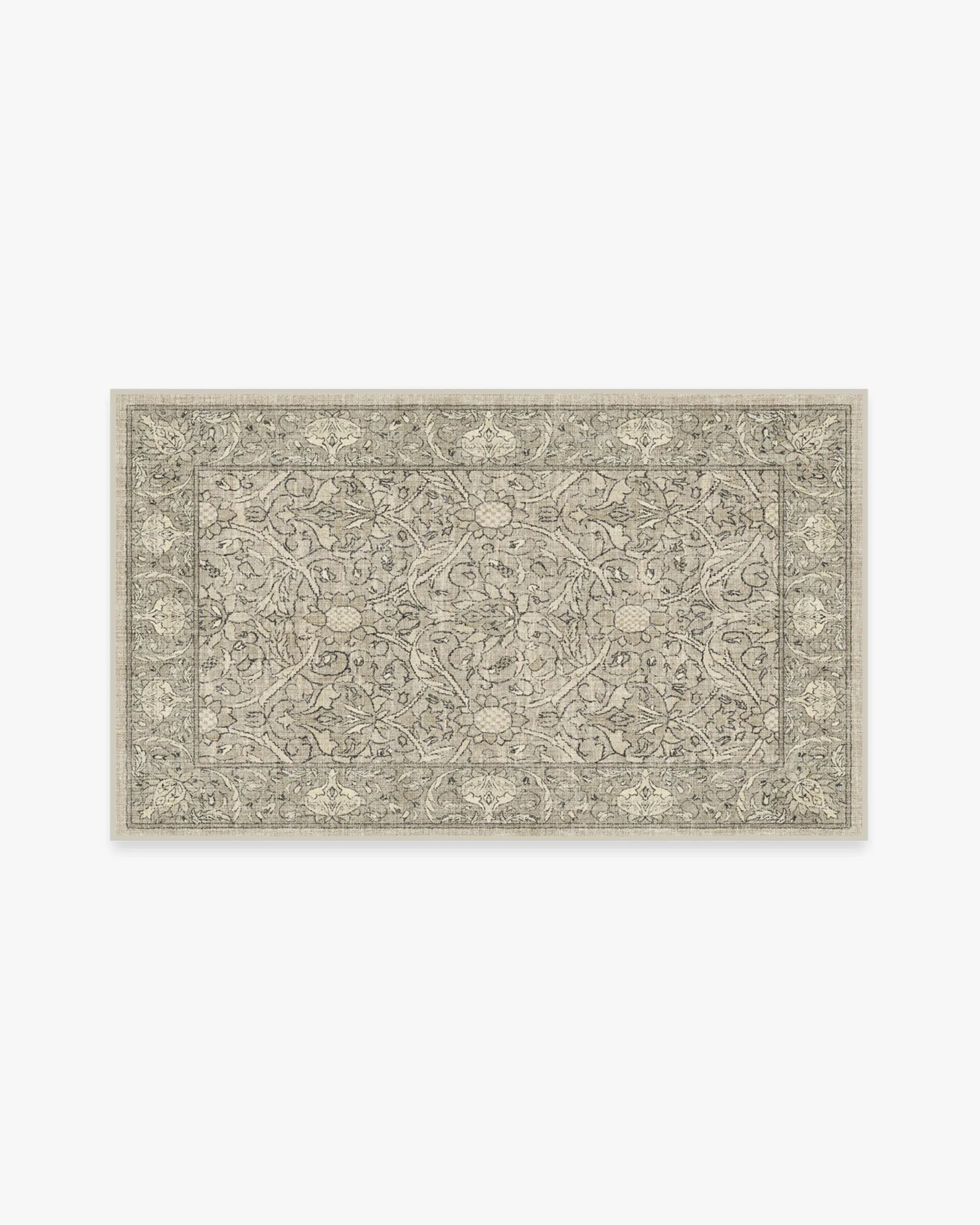 Small Area Rug Machine Washable - Natural Stone