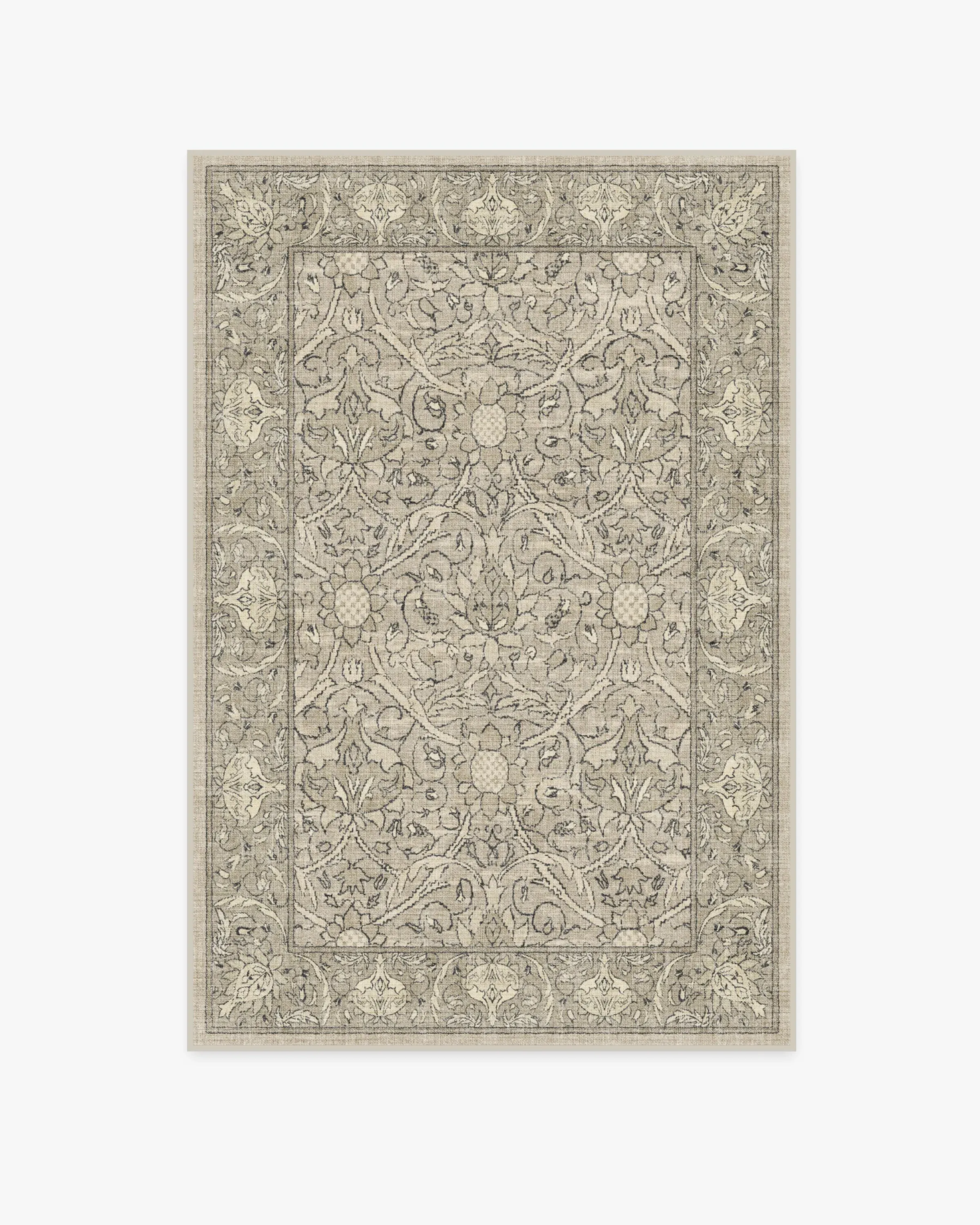 Small Area Rug Machine Washable - Natural Stone