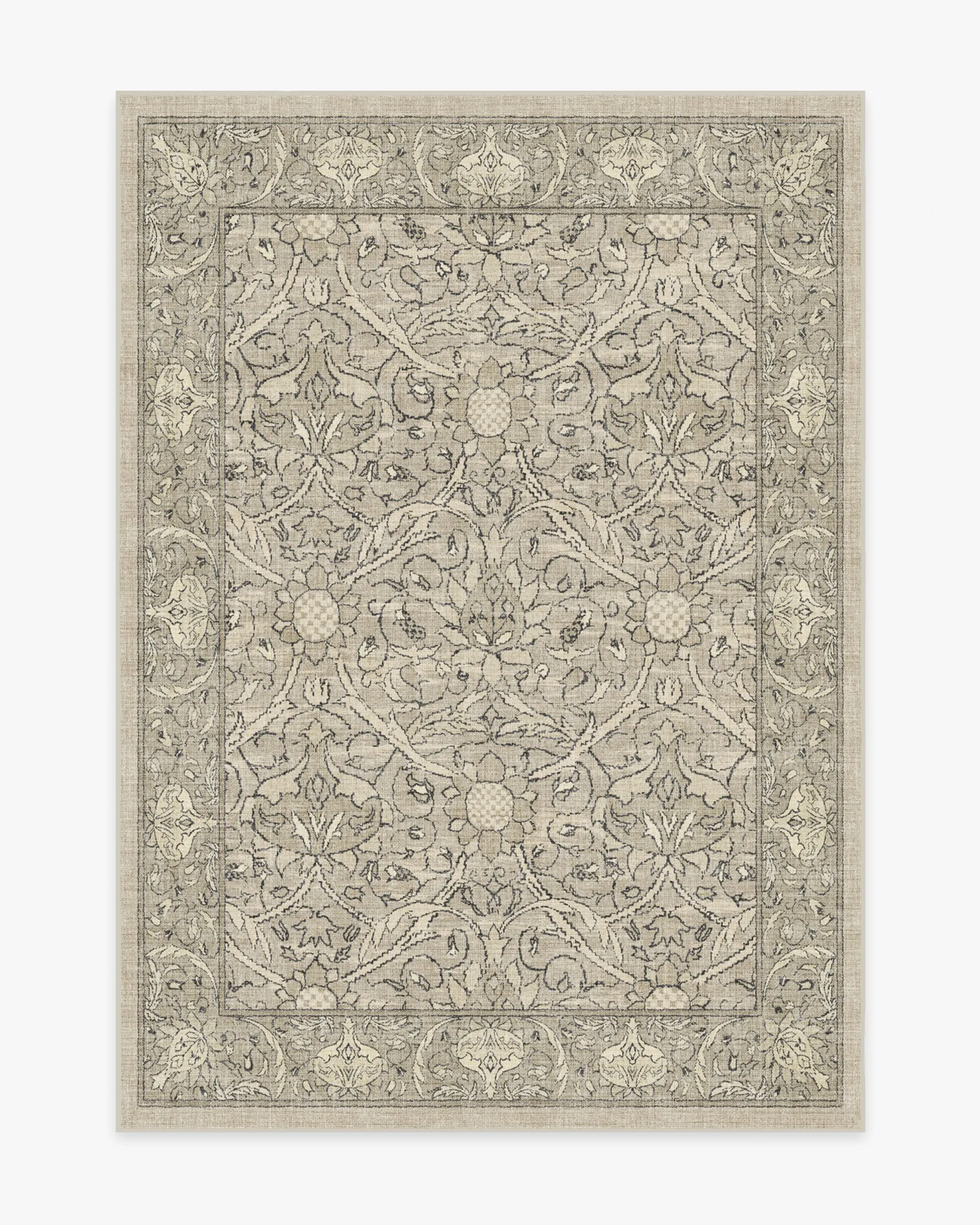 Small Area Rug Machine Washable - Natural Stone