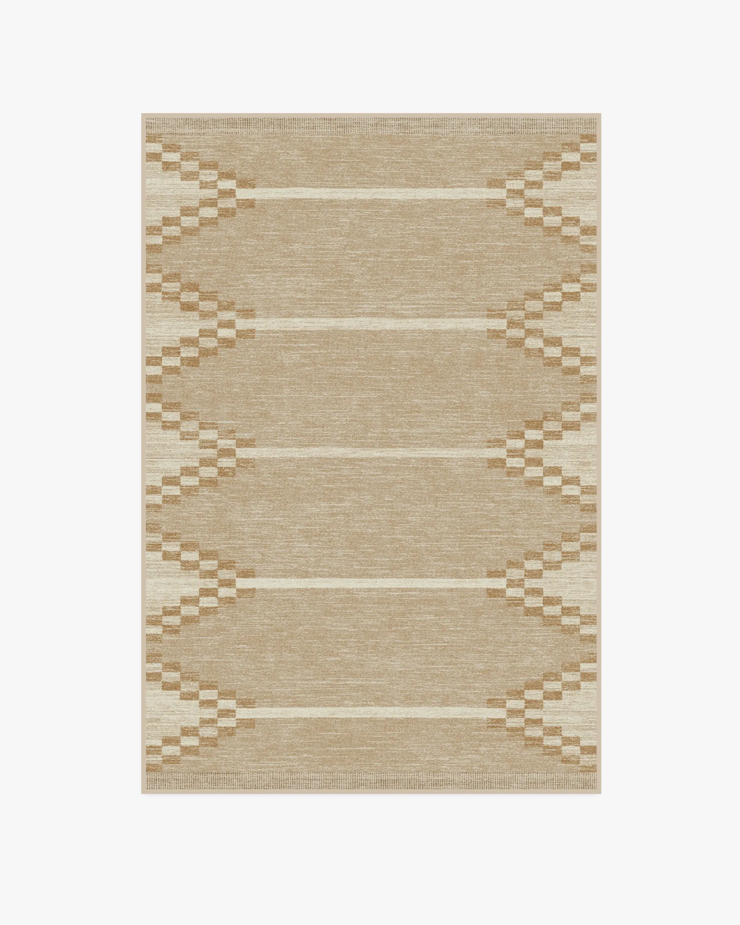 Small Area Rug Machine Washable - Natural