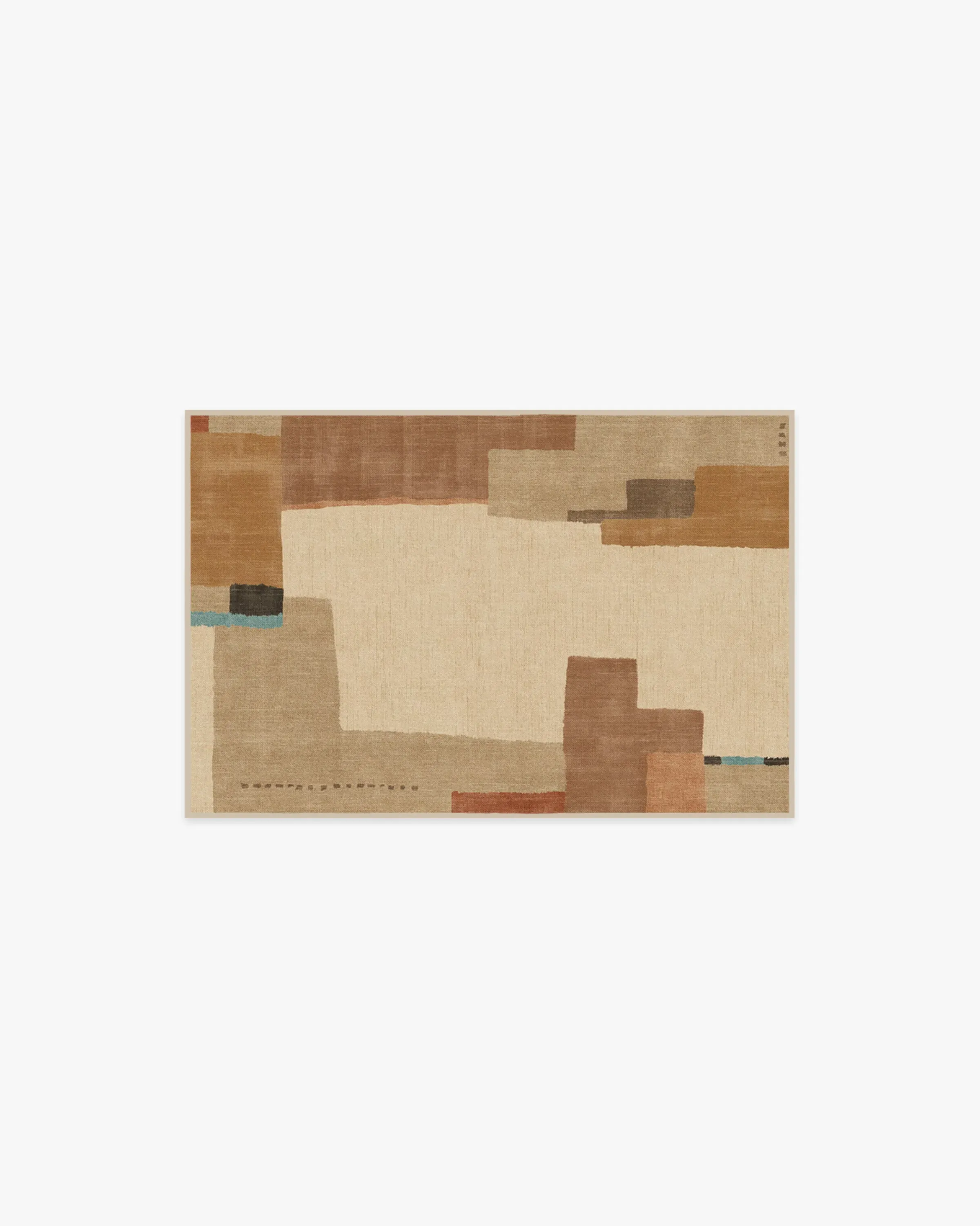 Small Area Rug Machine Washable - Natural image