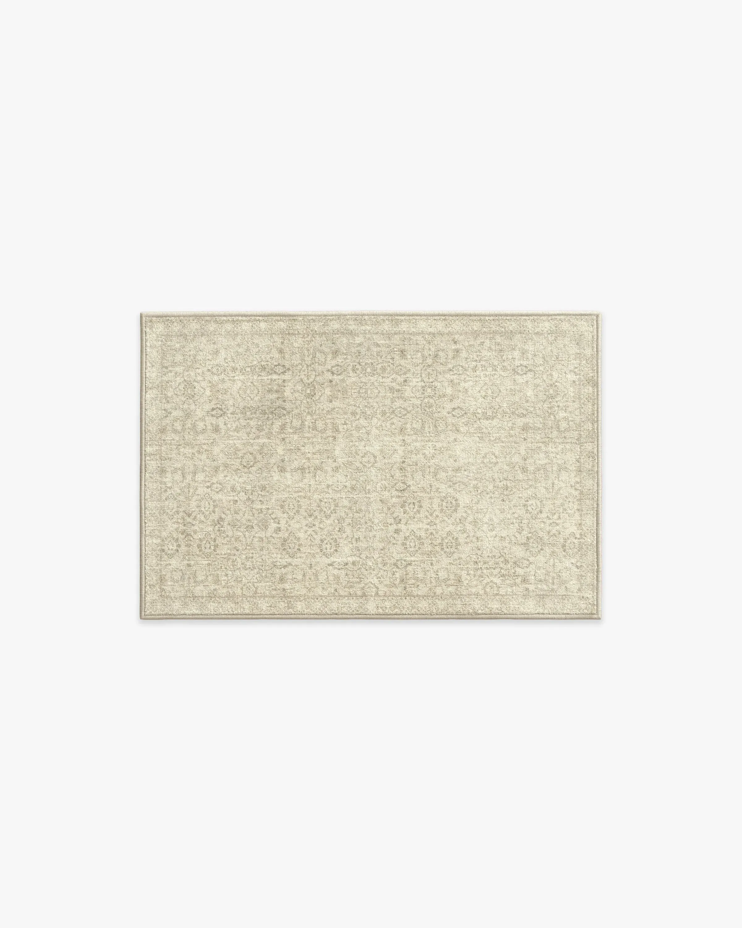 Small Area Rug Machine Washable - Natural image