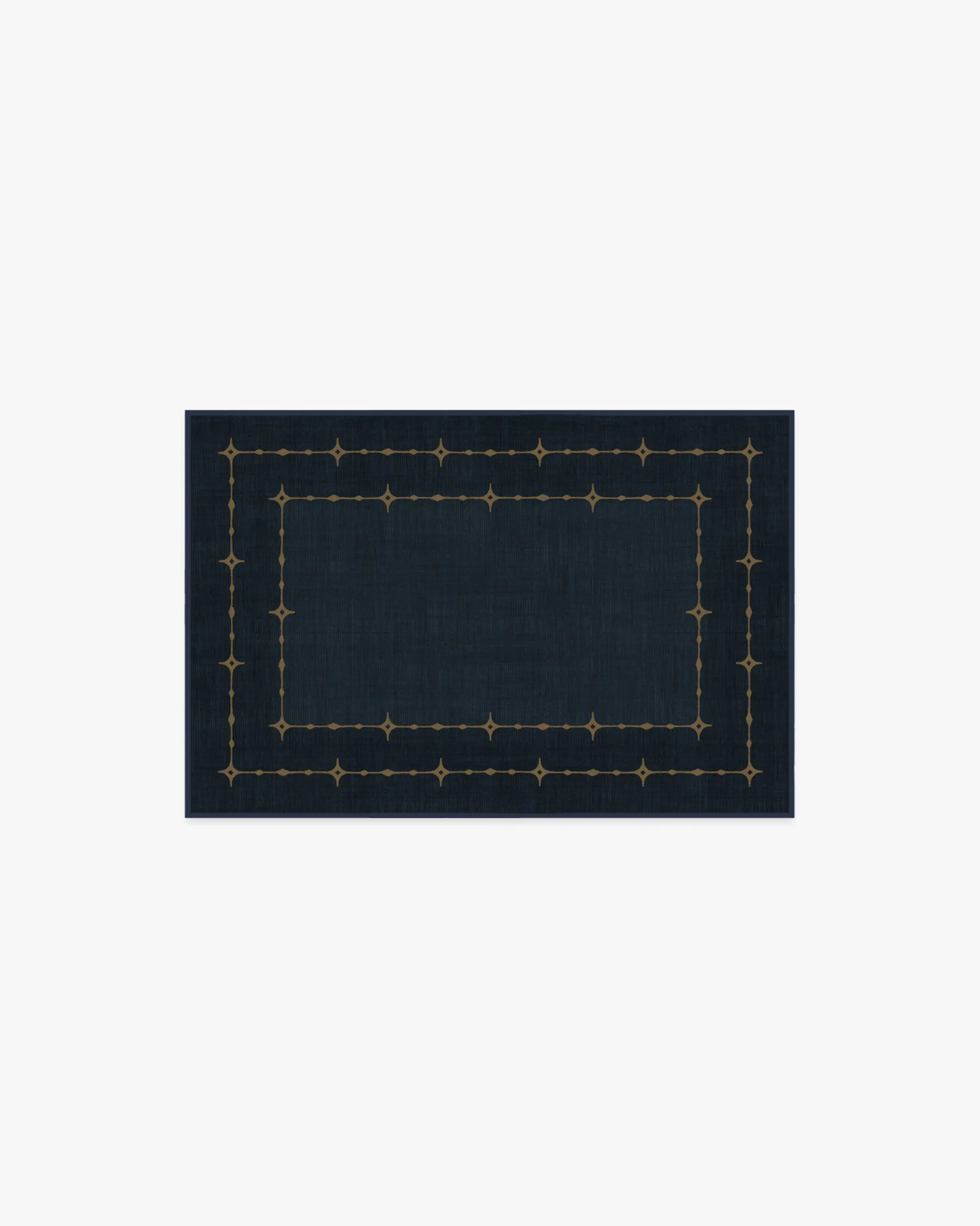 Small Area Rug Machine Washable - Navy image