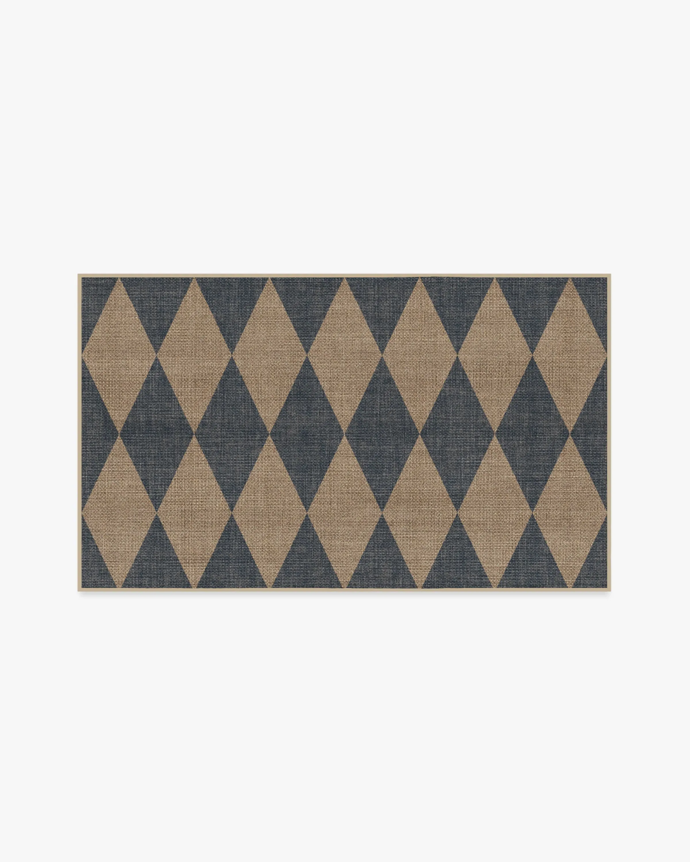 Small Area Rug Machine Washable - Navy, Polyester image
