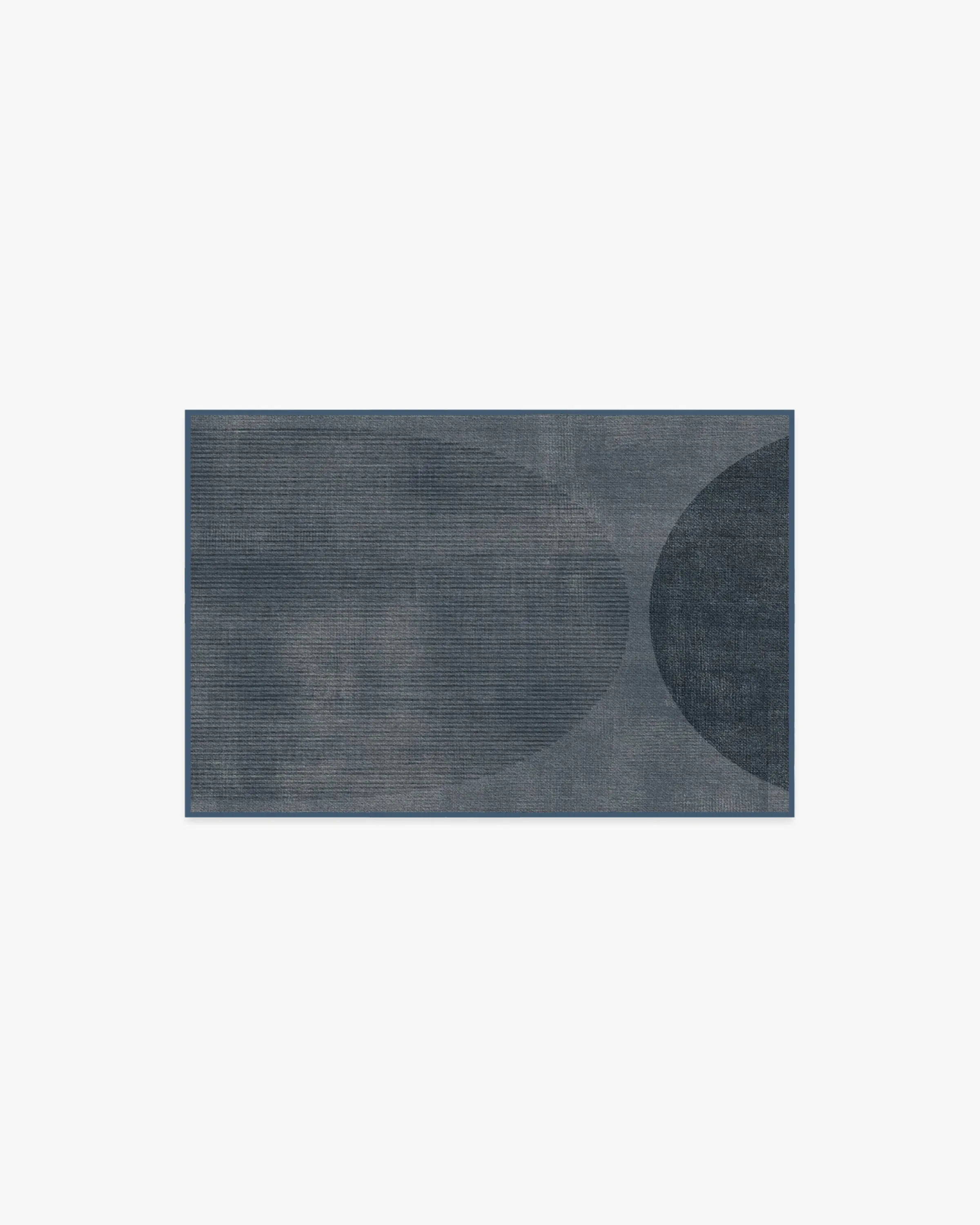 Small Area Rug Machine Washable - Navy image