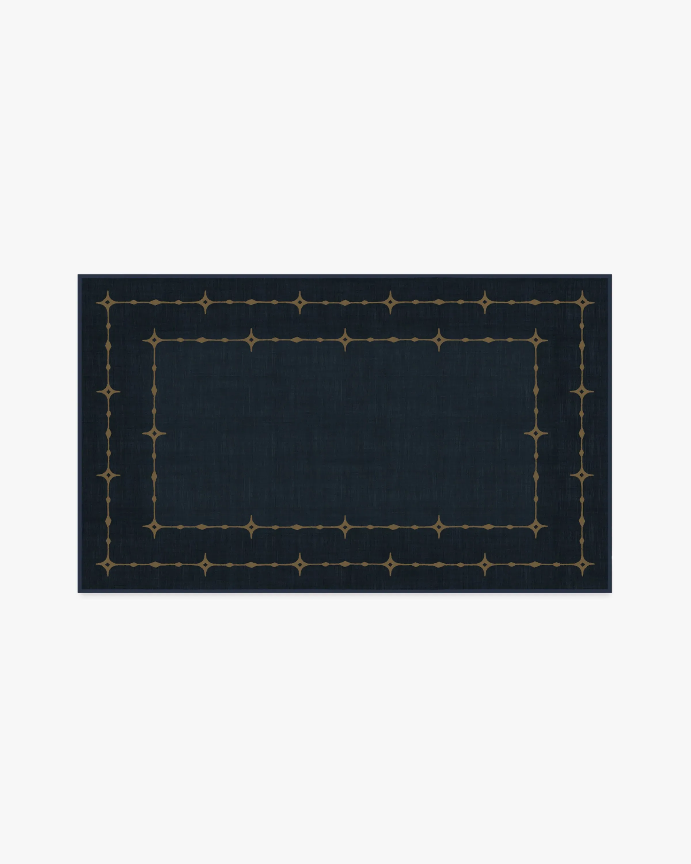 Small Area Rug Machine Washable - Navy