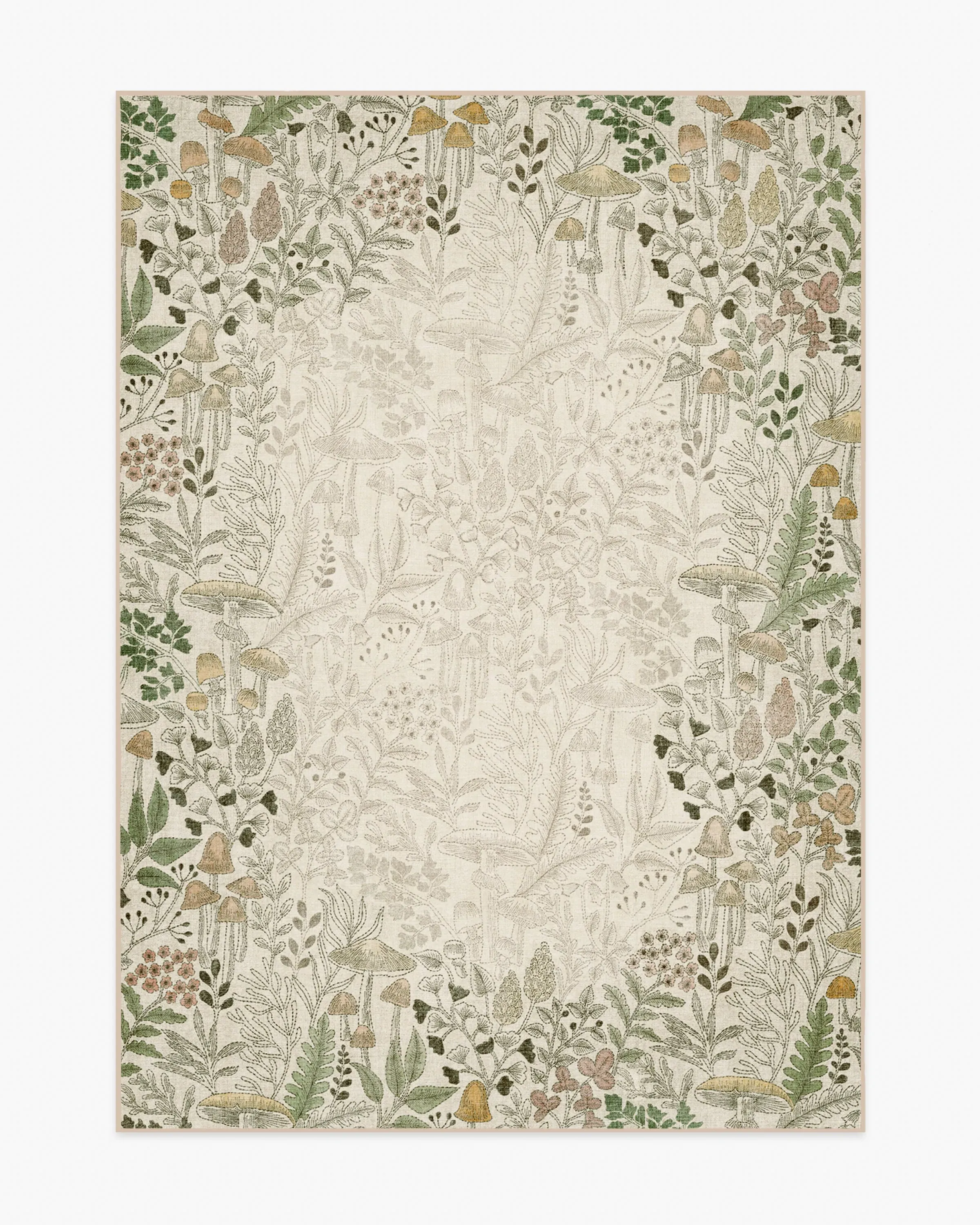Small Area Rug Machine Washable - Neutral