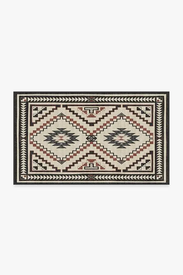 Small Area Rug Machine Washable - Neutral