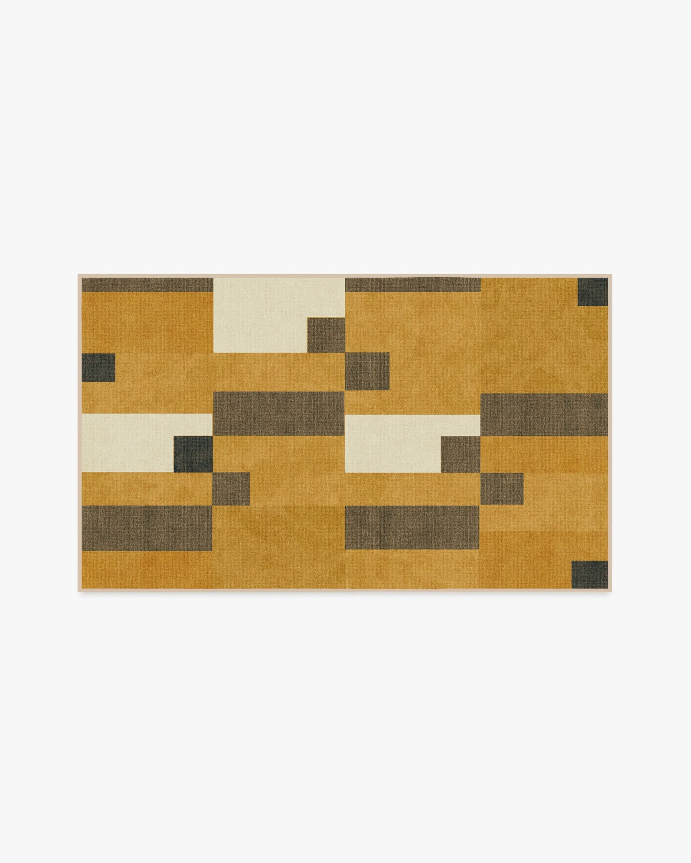 Small Area Rug Machine Washable - Ochre