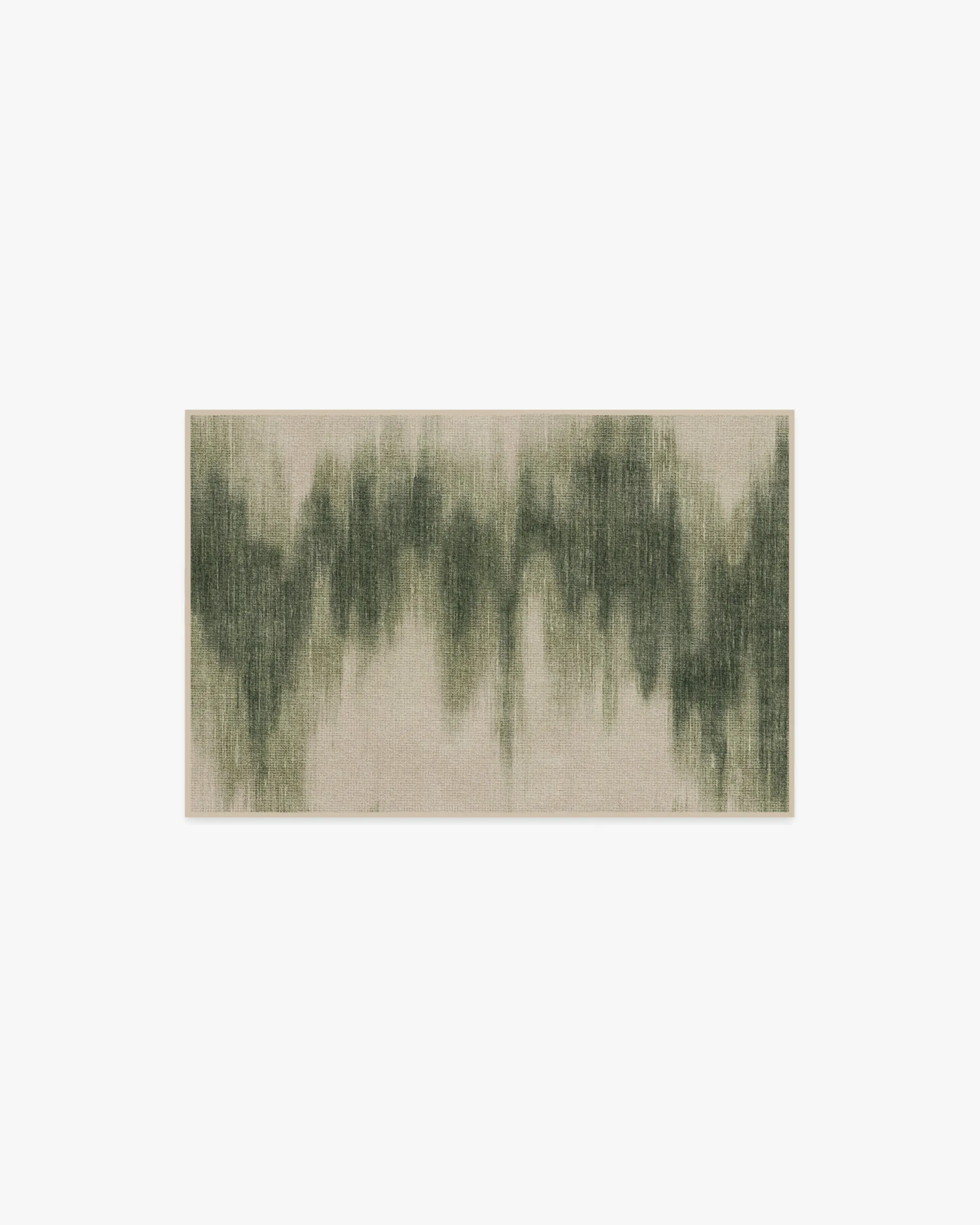 Small Area Rug Machine Washable - Olive Green image