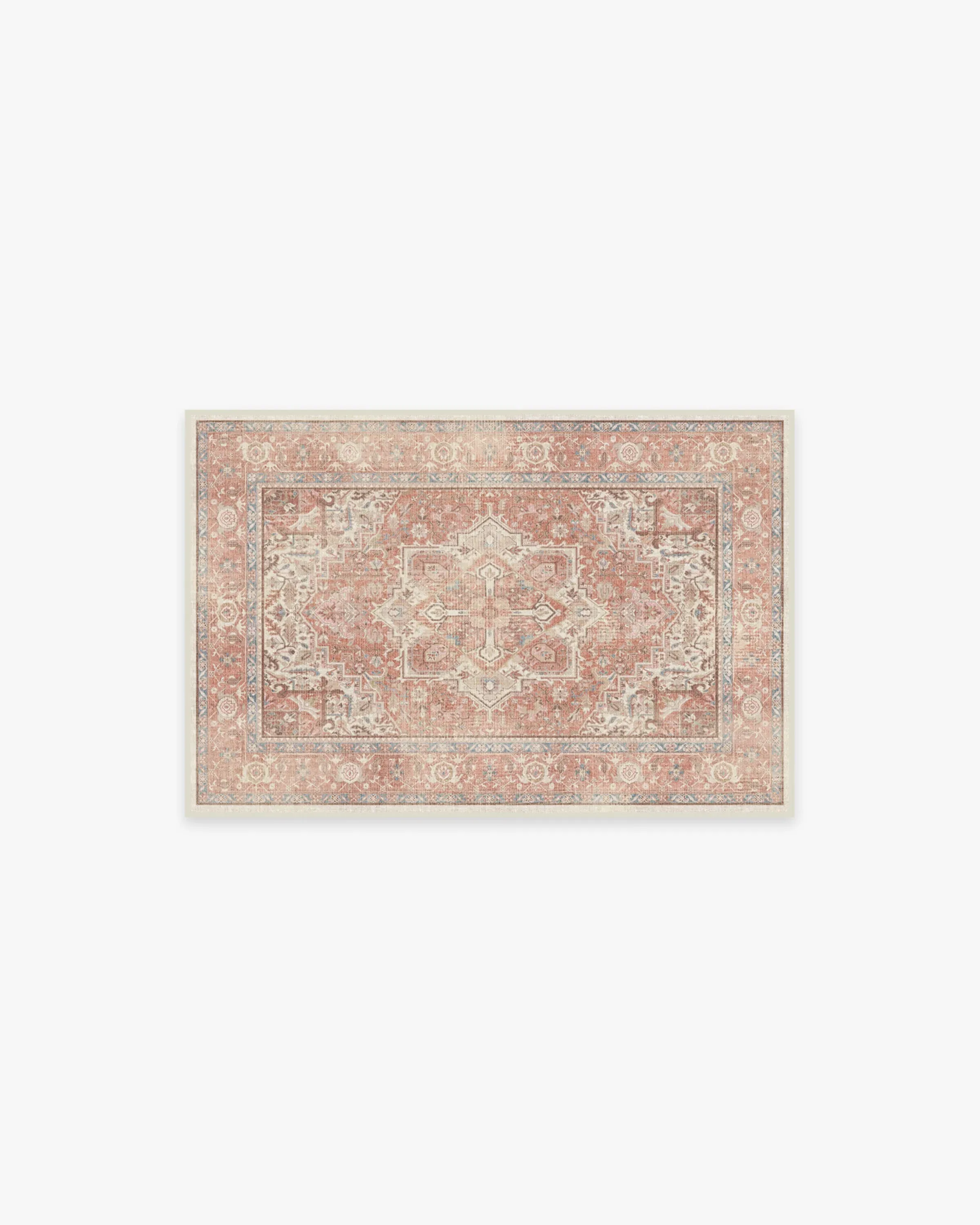 Small Area Rug Machine Washable - Pink, Chenille image