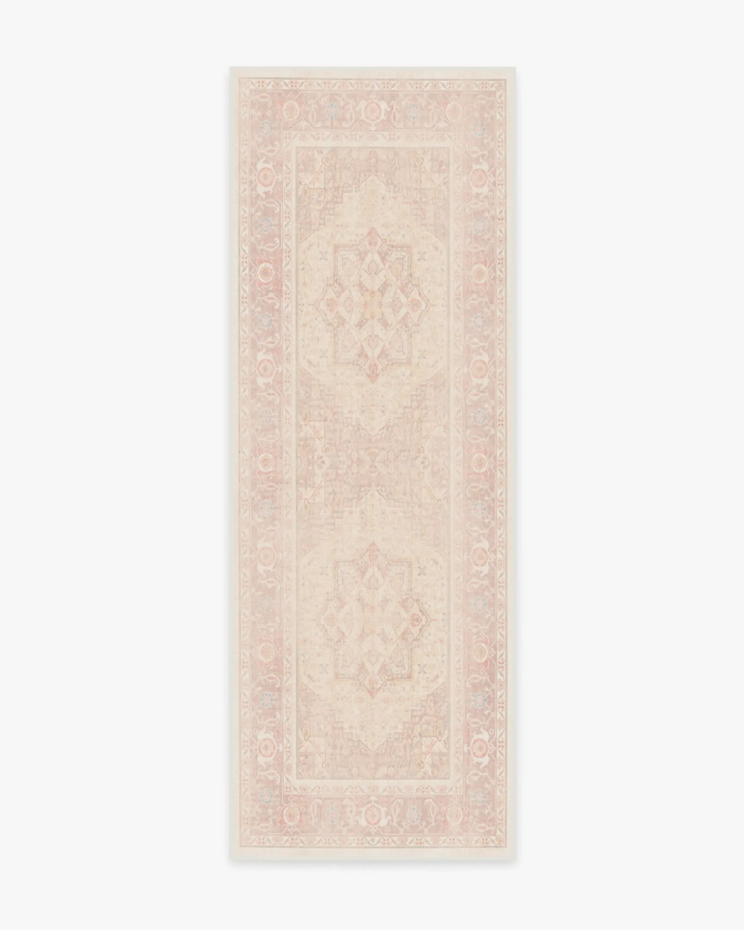 Small Area Rug Machine Washable - Pink, Chenille