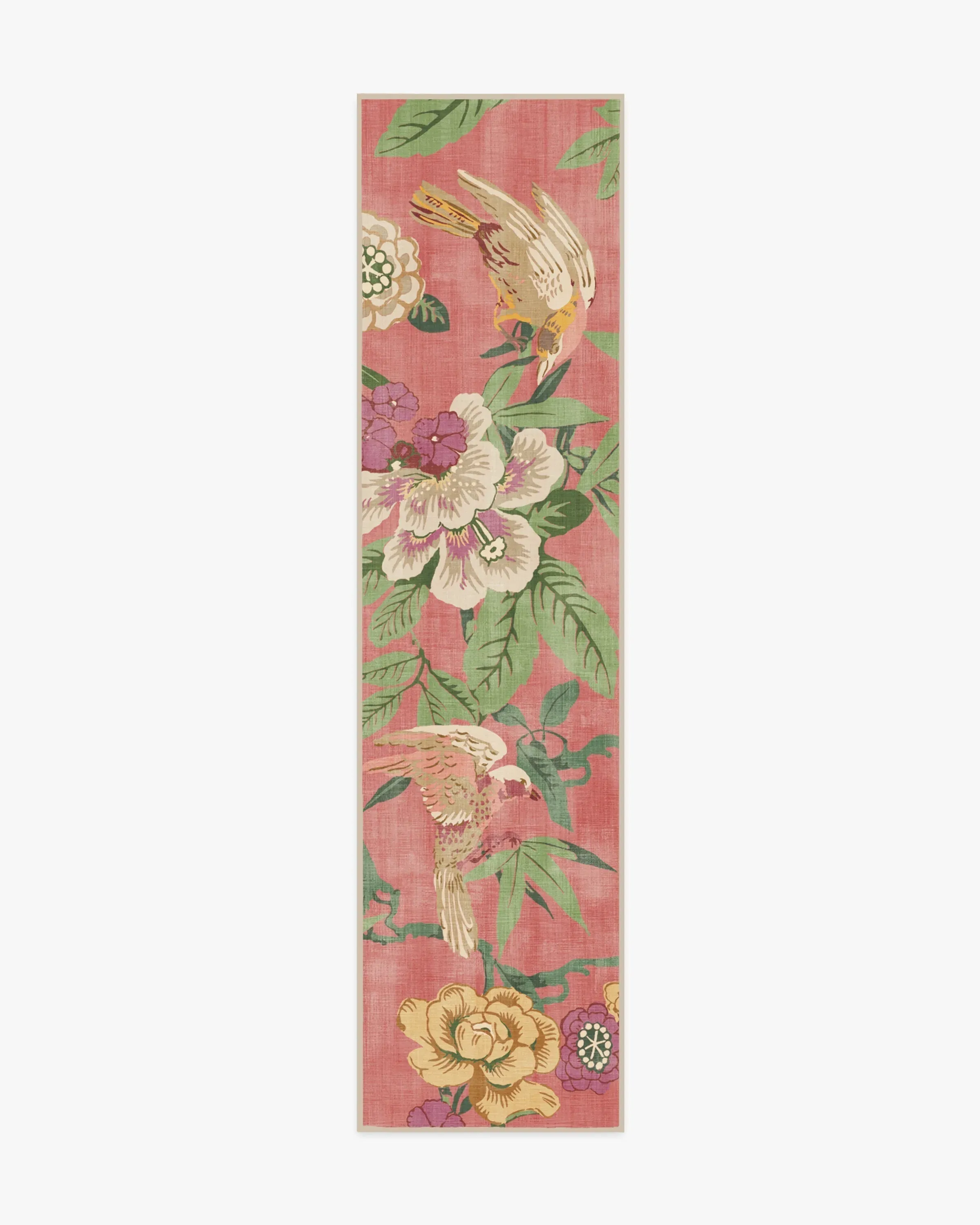 Small Area Rug Machine Washable - Pink