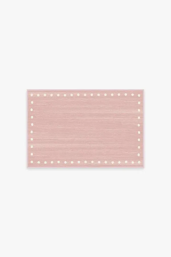 Small Area Rug Machine Washable - Pink image