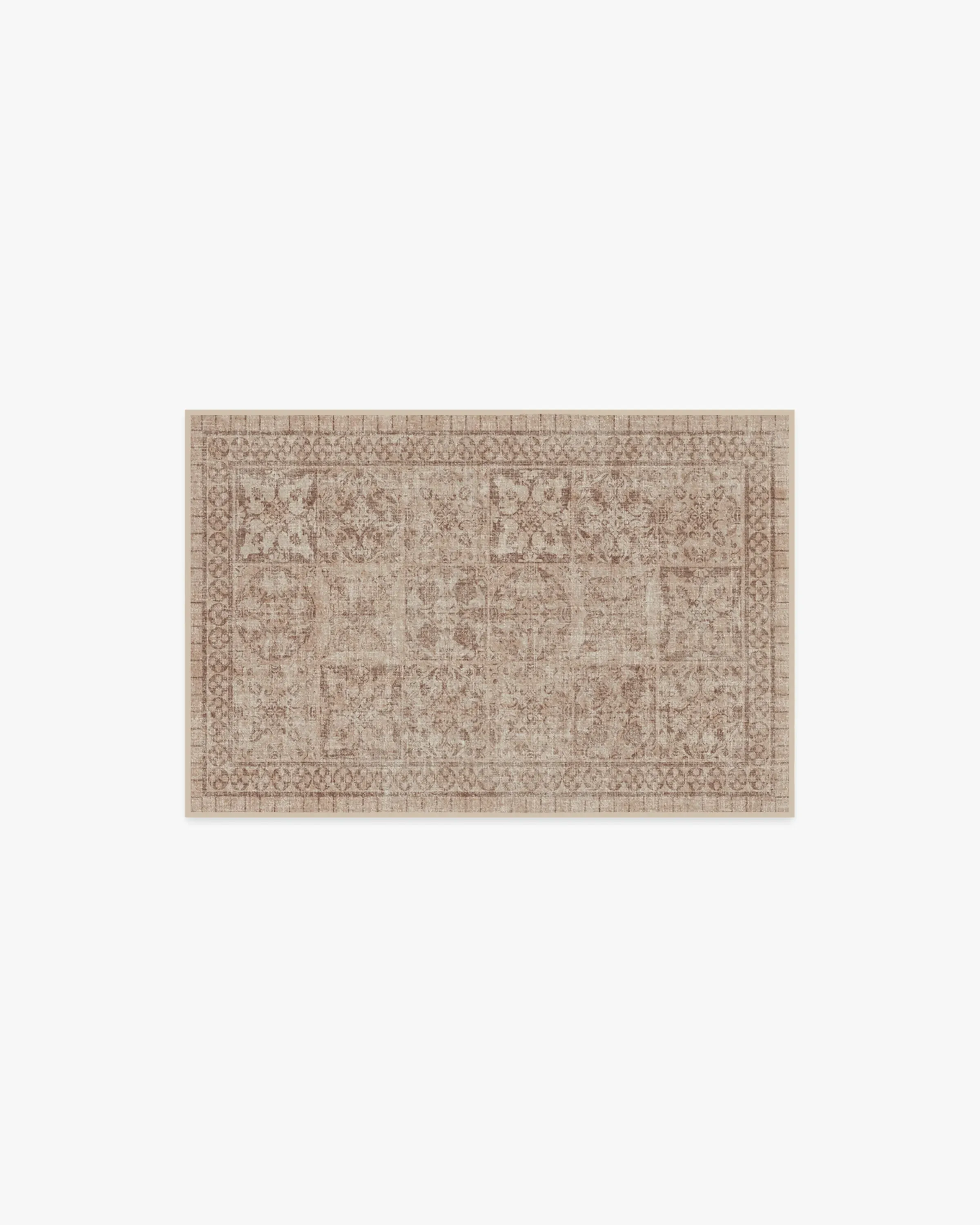 Small Area Rug Machine Washable - Rose Gold image