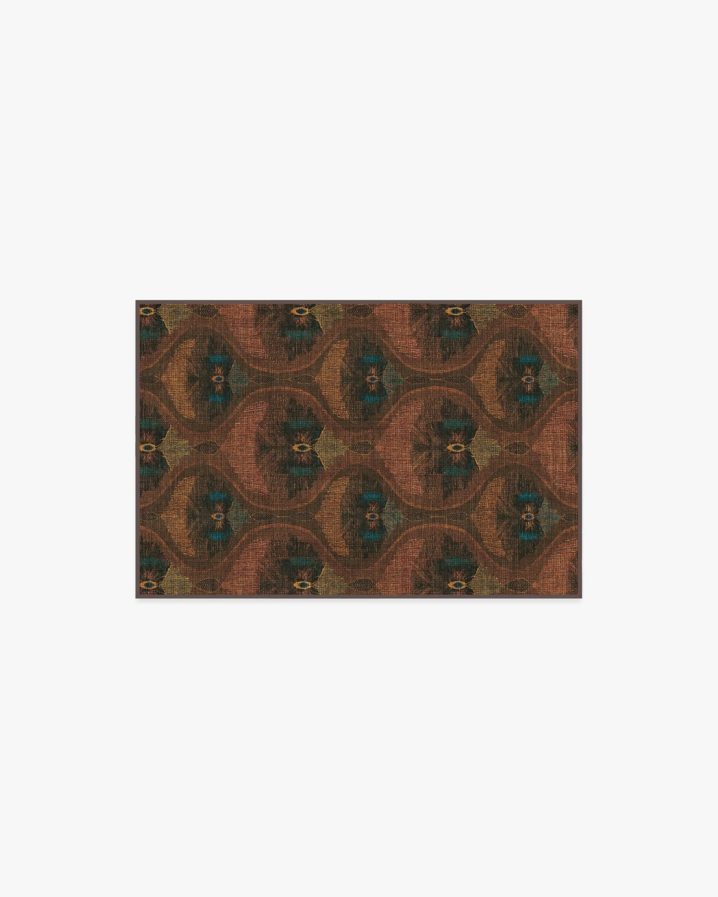 Small Area Rug Machine Washable - Rosewood image