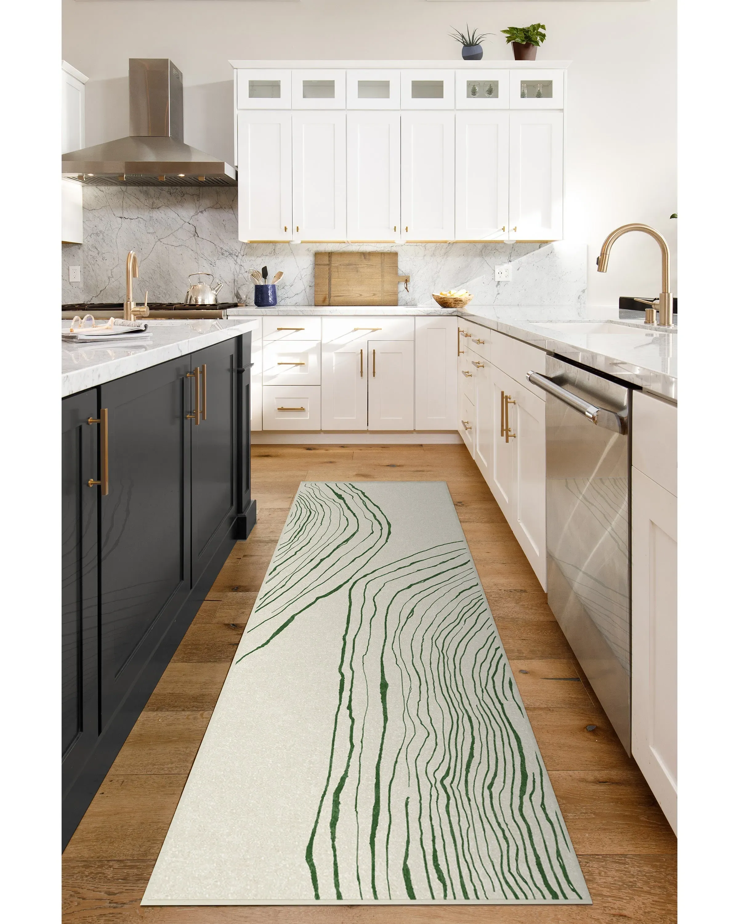 Small Area Rug Machine Washable - Sage, Chenille