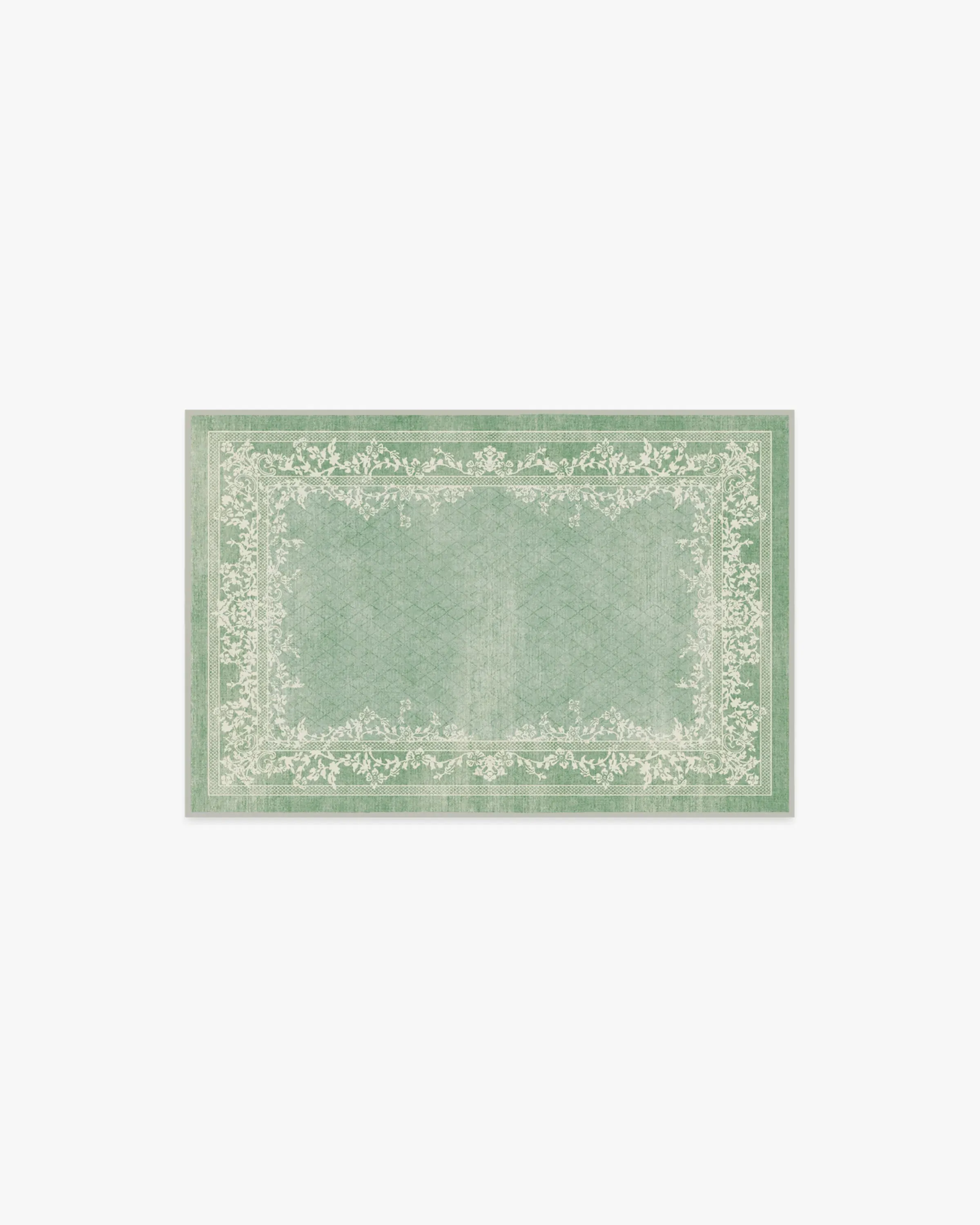 Small Area Rug Machine Washable - Sage Green image