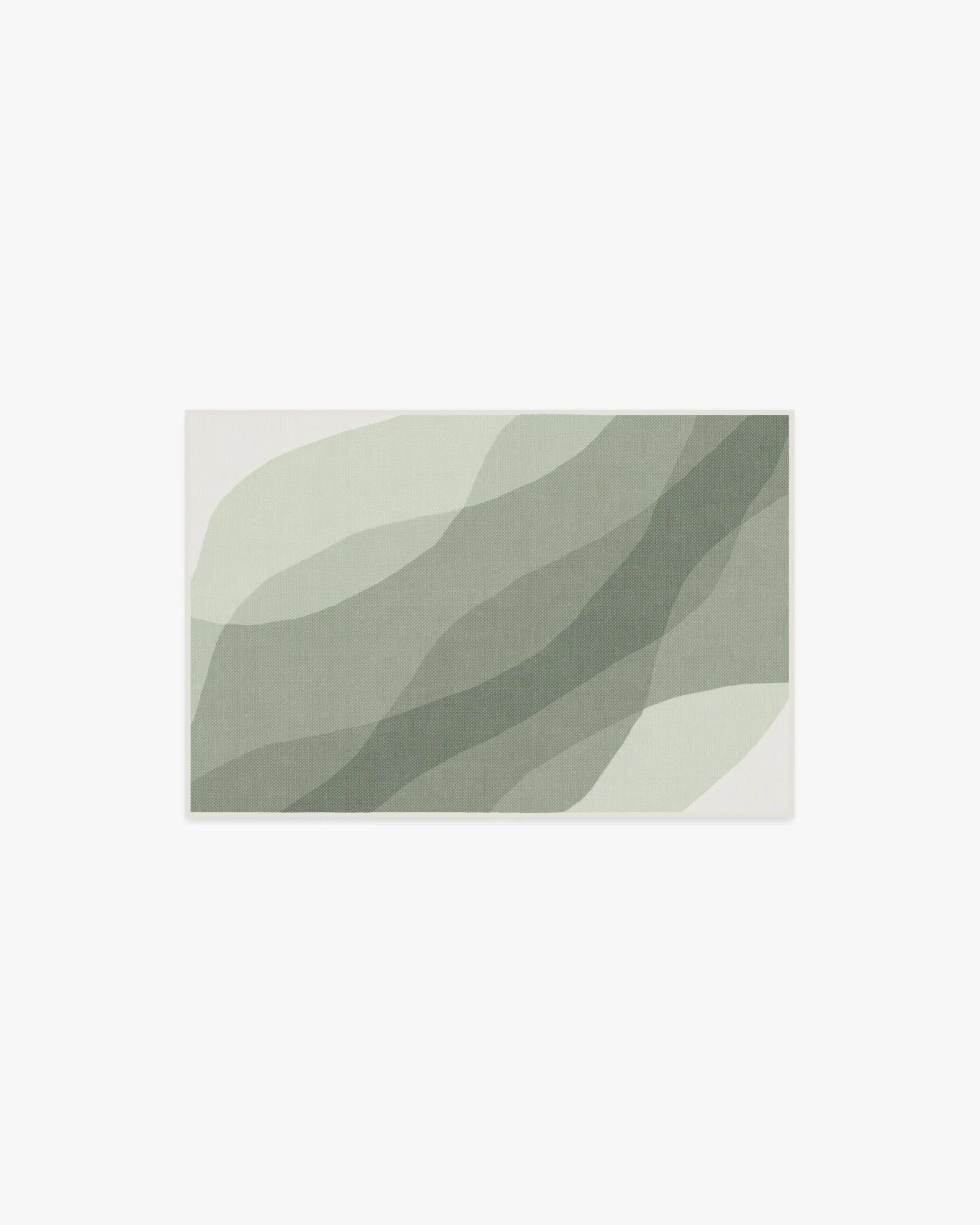 Small Area Rug Machine Washable - Sage Green image