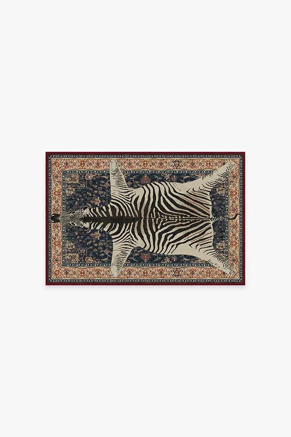 Small Area Rug Machine Washable - Sapphire image