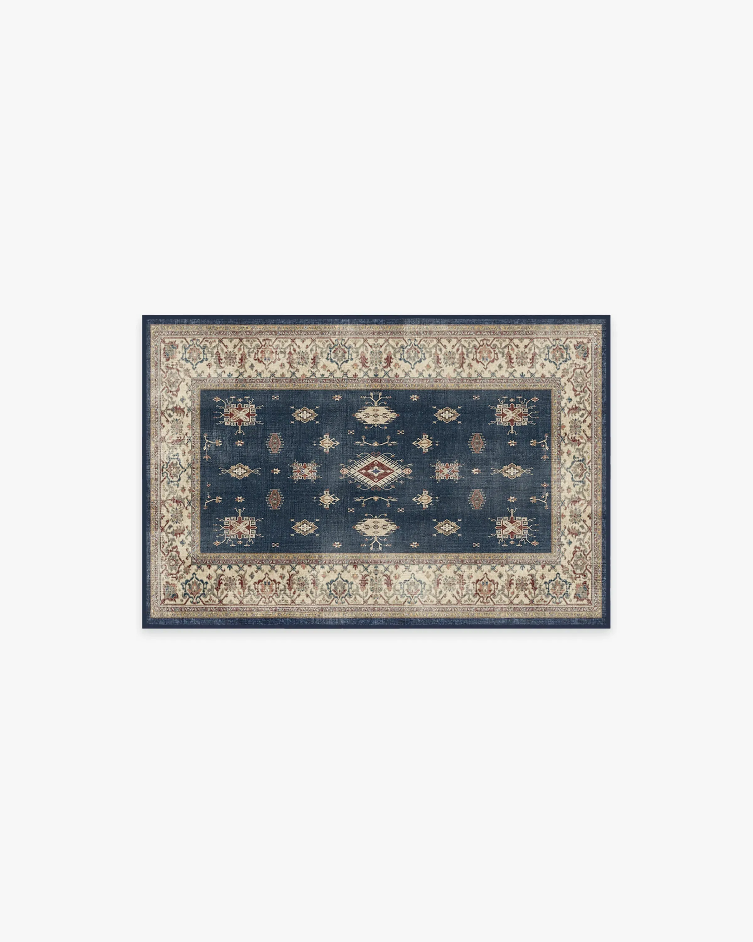 Small Area Rug Machine Washable - Sapphire image