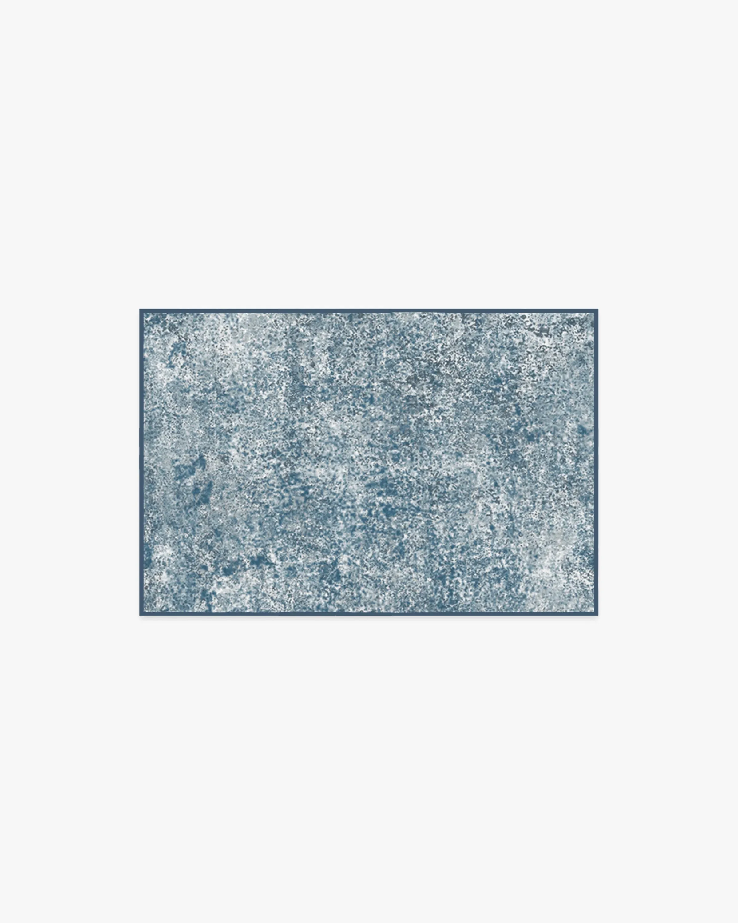 Small Area Rug Machine Washable - Slate Blue image