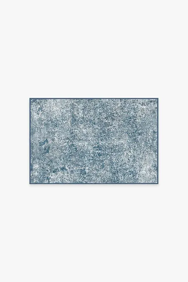 Small Area Rug Machine Washable - Slate Blue image