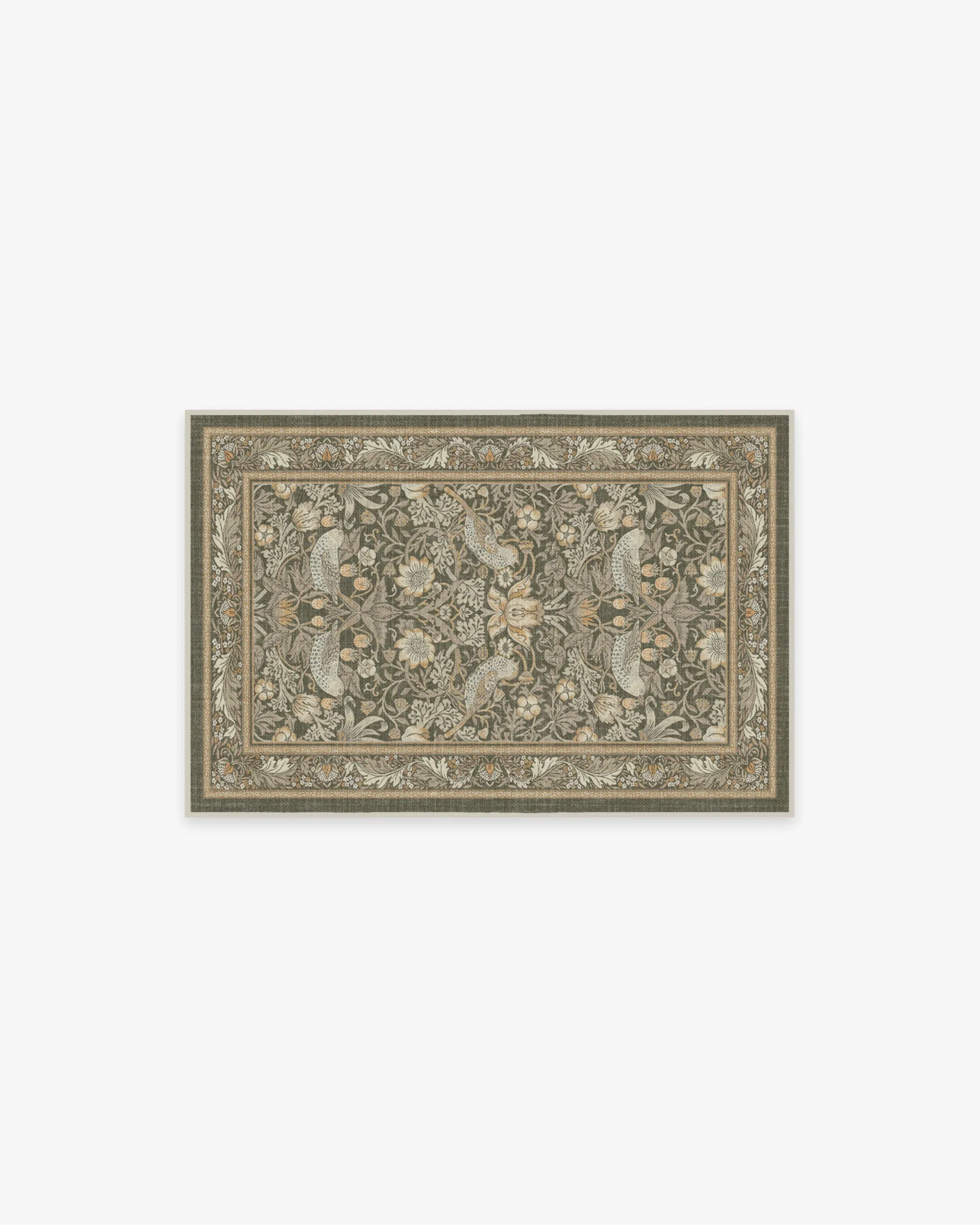 Small Area Rug Machine Washable - Stone Gold image