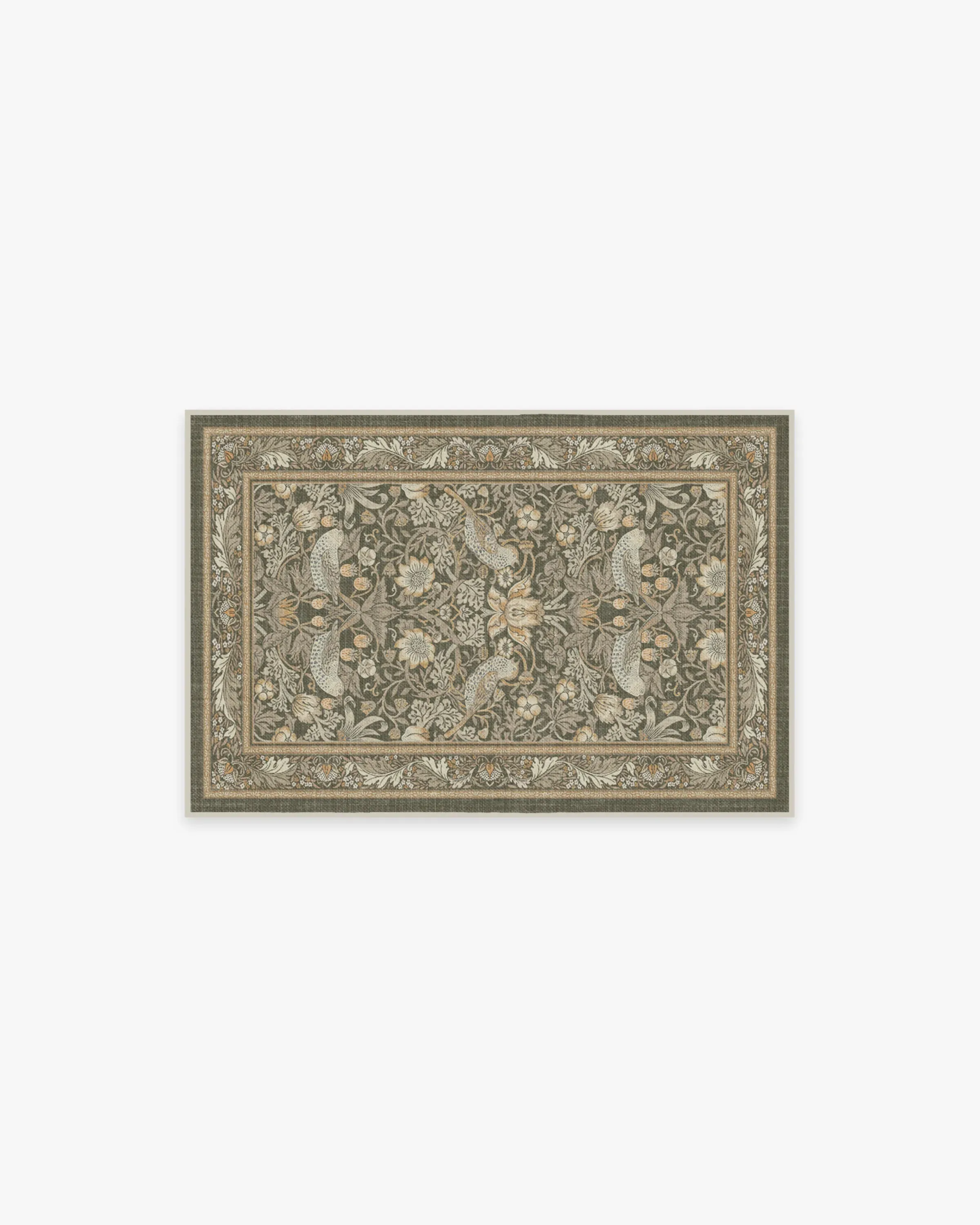 Small Area Rug Machine Washable - Stone Gold image