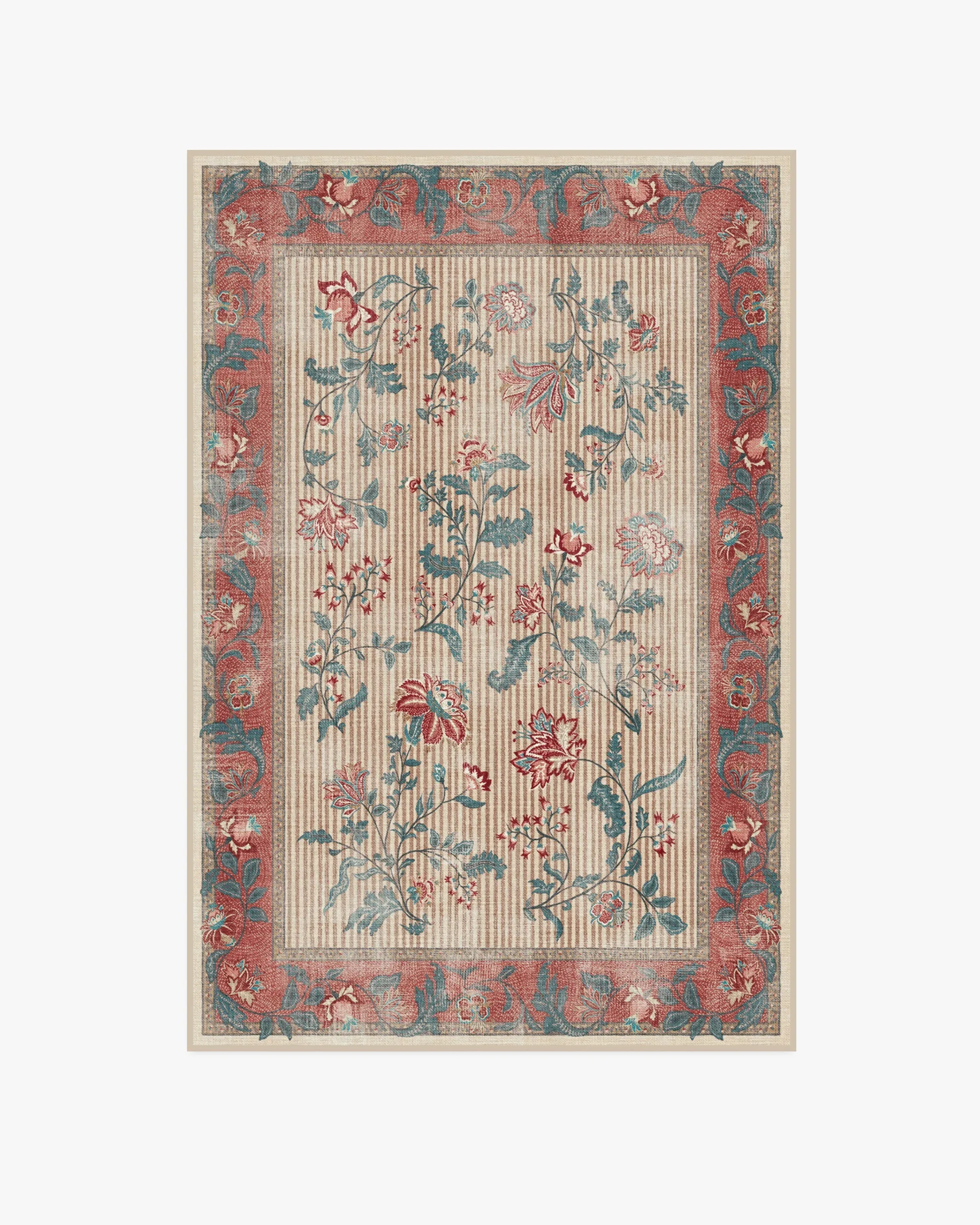 Small Area Rug Machine Washable - Teal