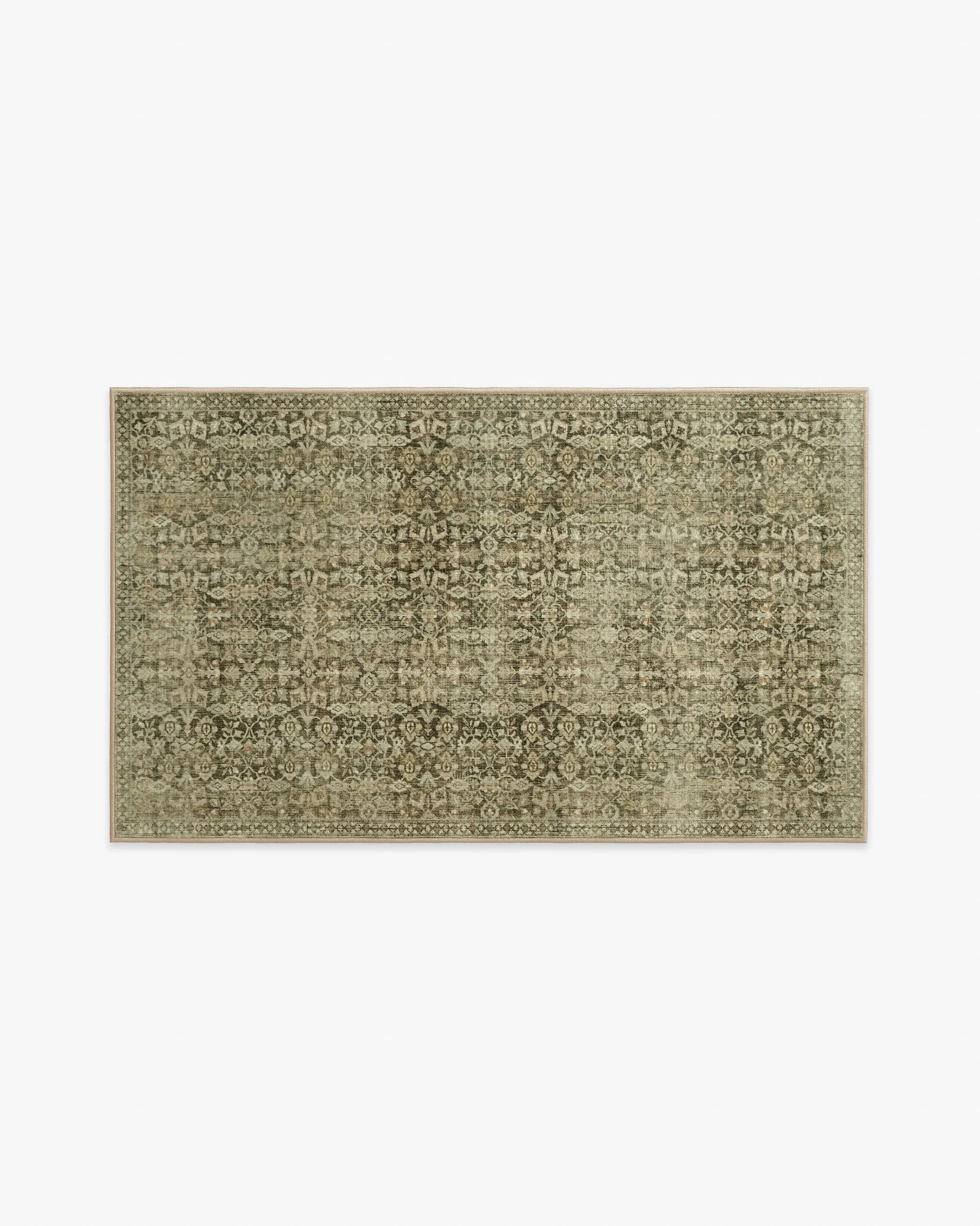 Small Area Rug Machine Washable - Wheat